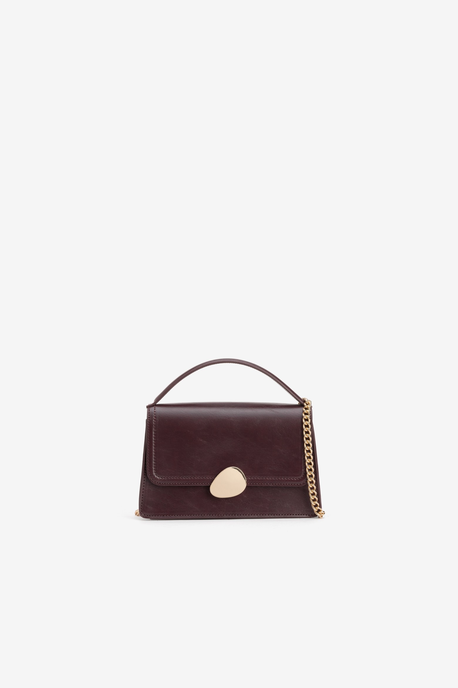 Dark Wine Mini Crossbody Bag