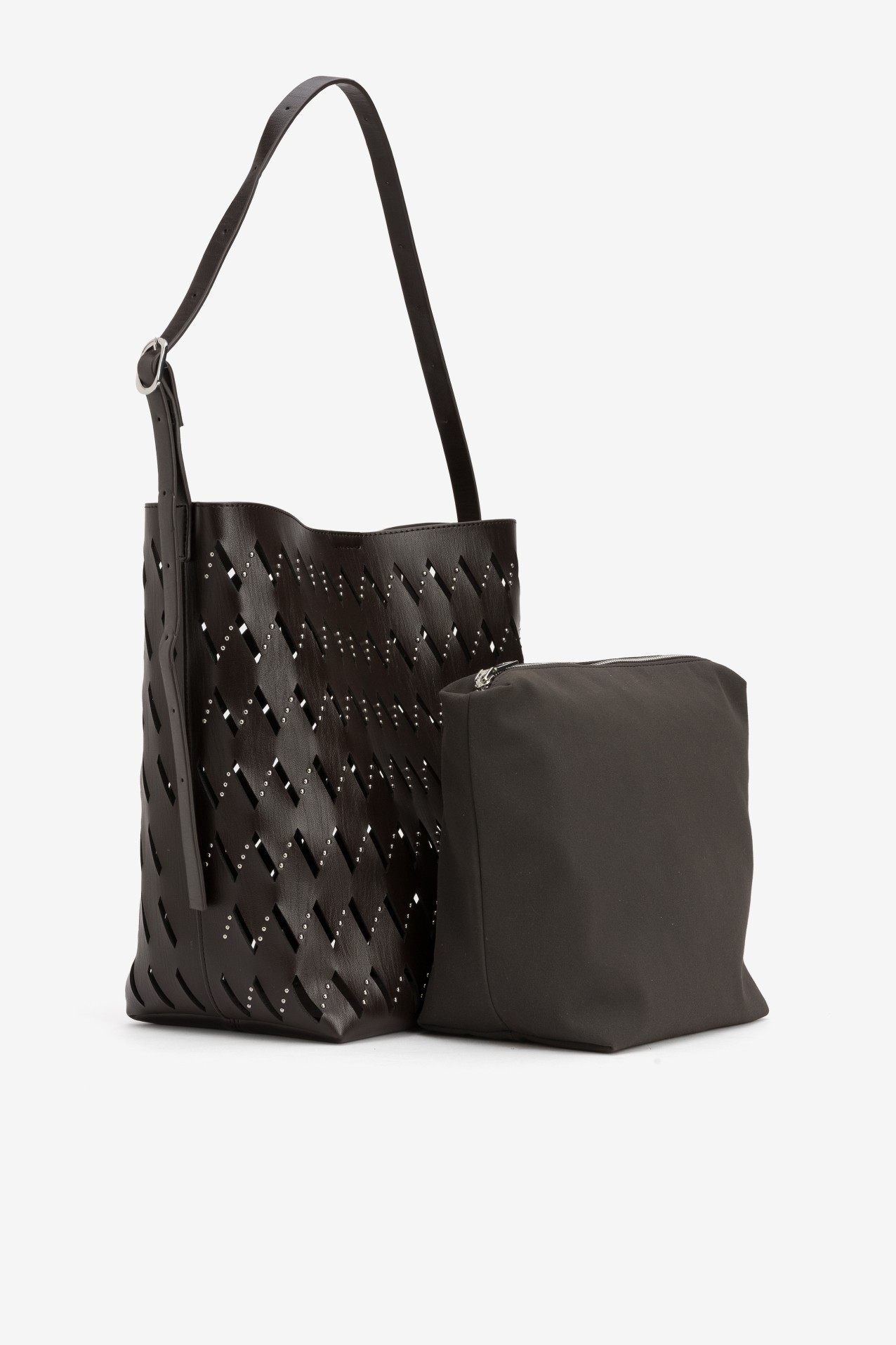 Mala chocolate recorte geom�trico