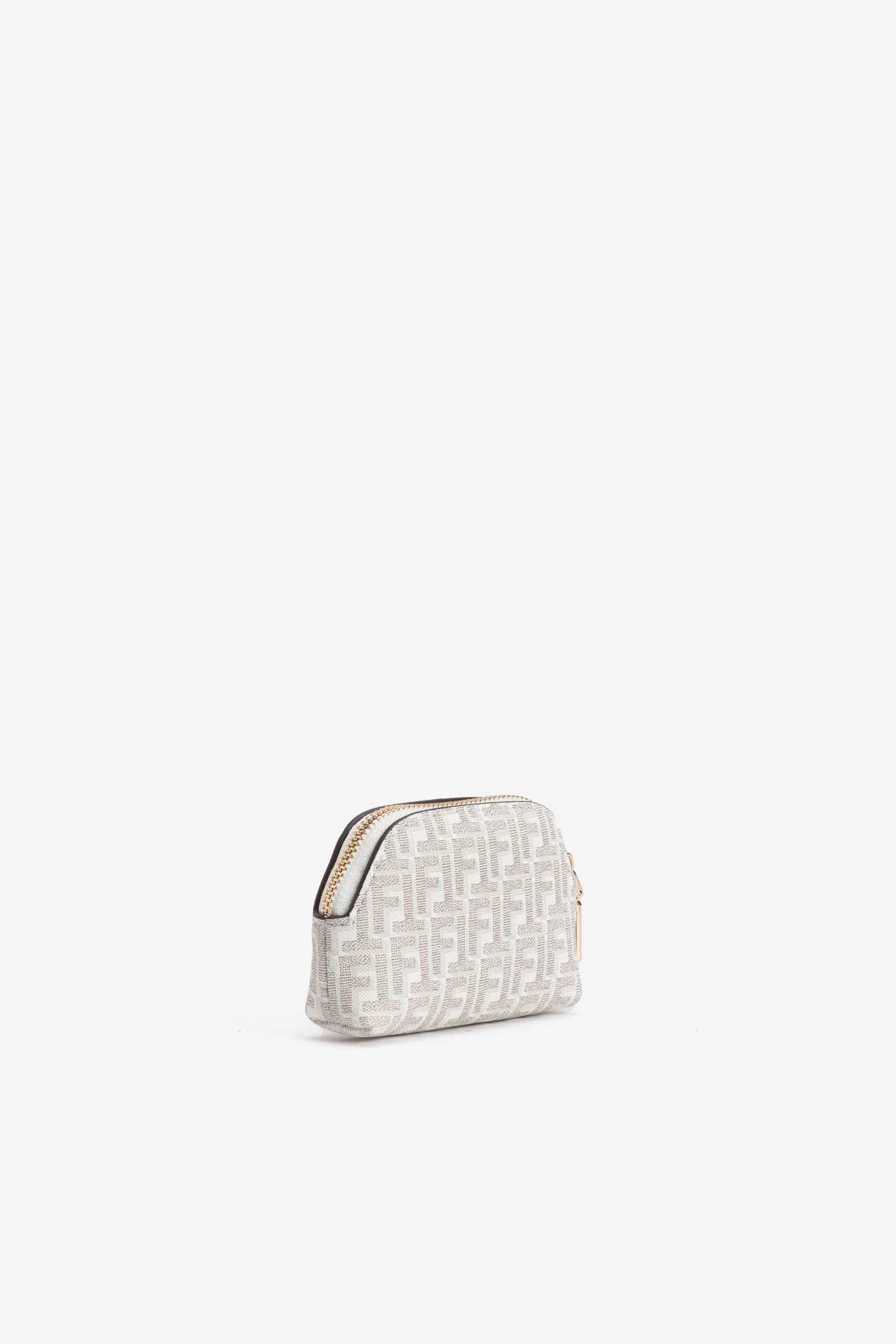 Monedero beige geom�trico