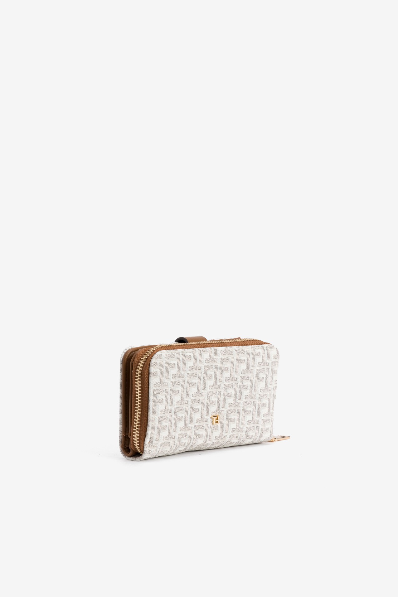 Porta-moedas cru compacto