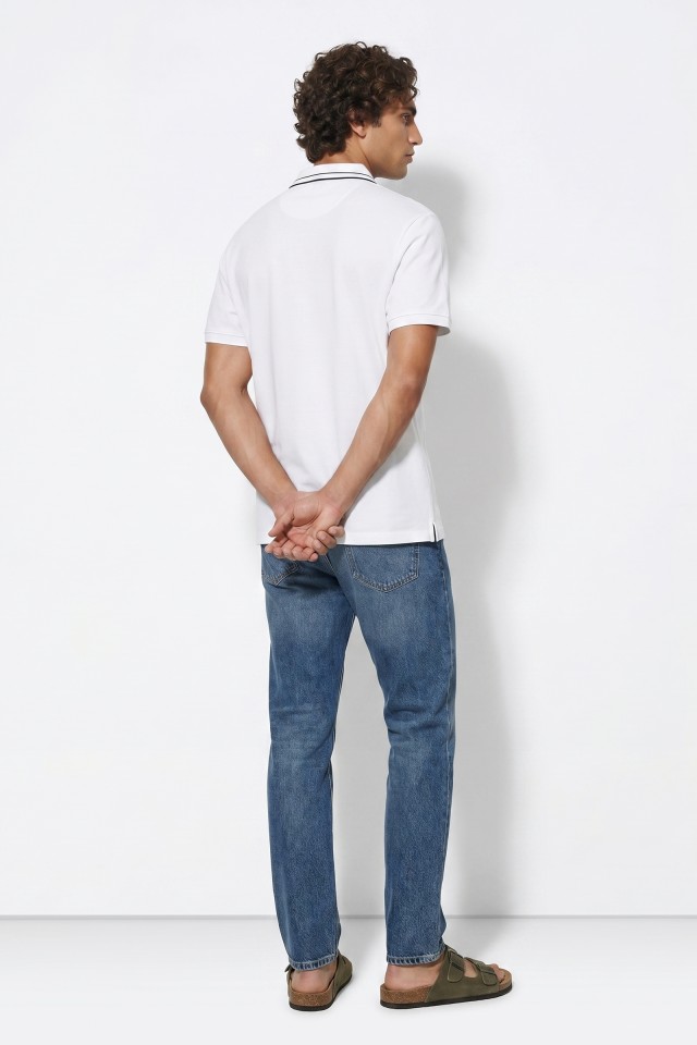 White Short Sleeve Polo White Short Sleeve Polo