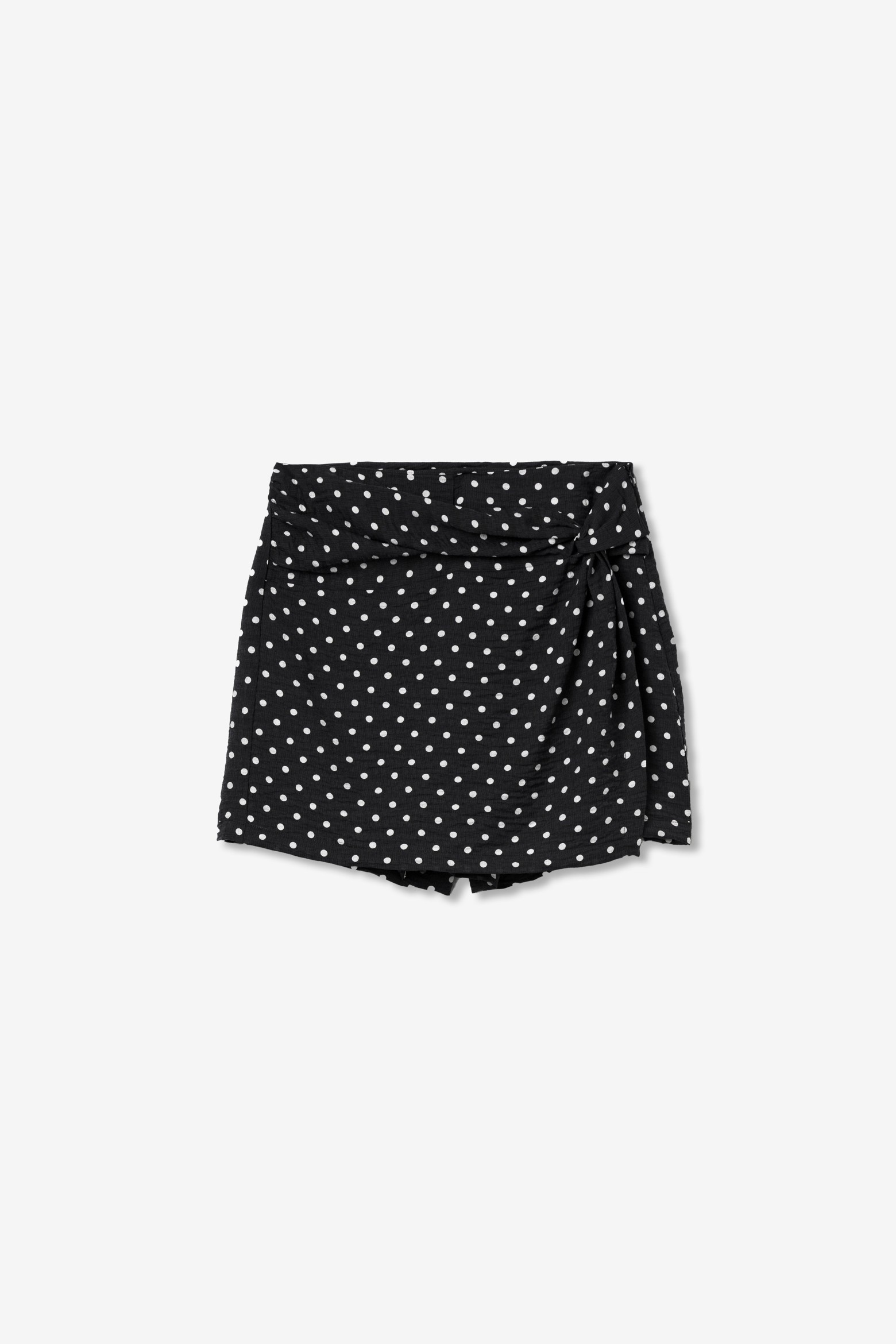 Black Polka Dot Shorts
