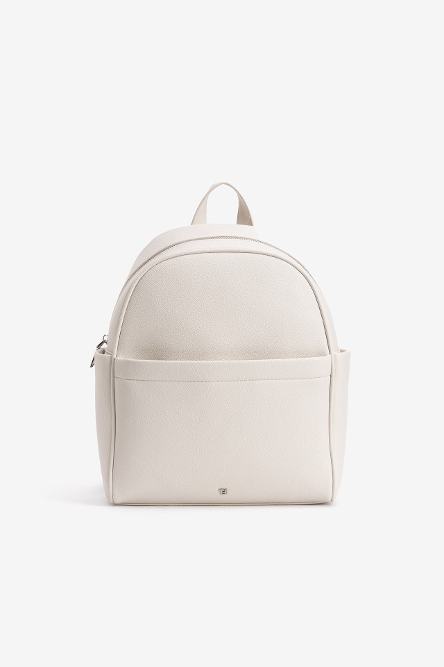 Off-white Minimalist Backpack