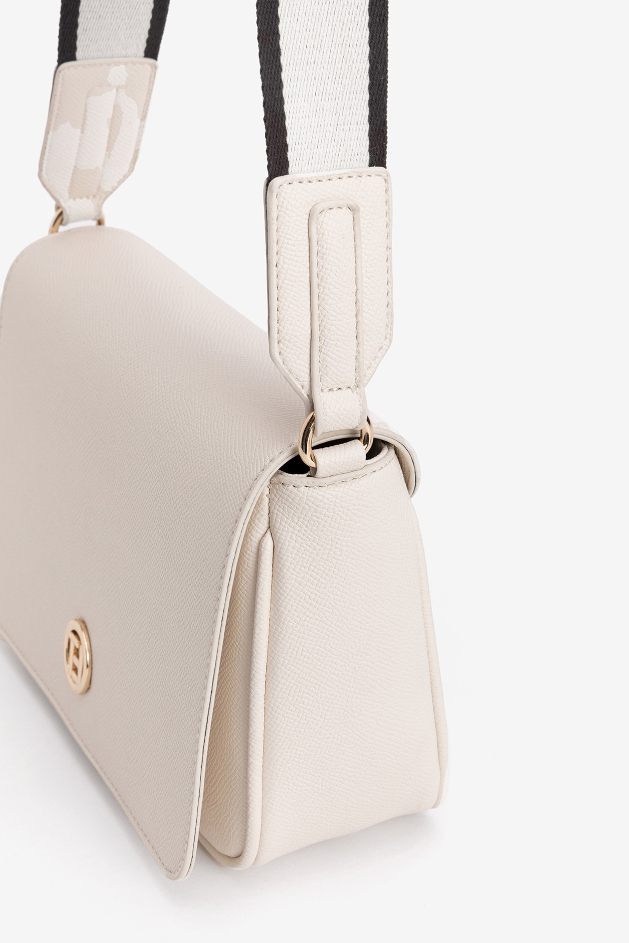 Cream Shoulder Bag Modern