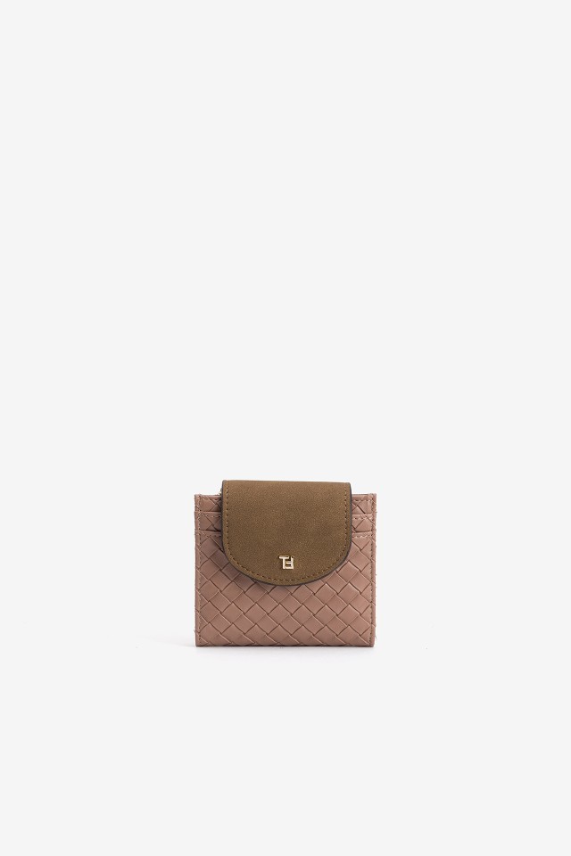 Soft Pink Compact Wallet