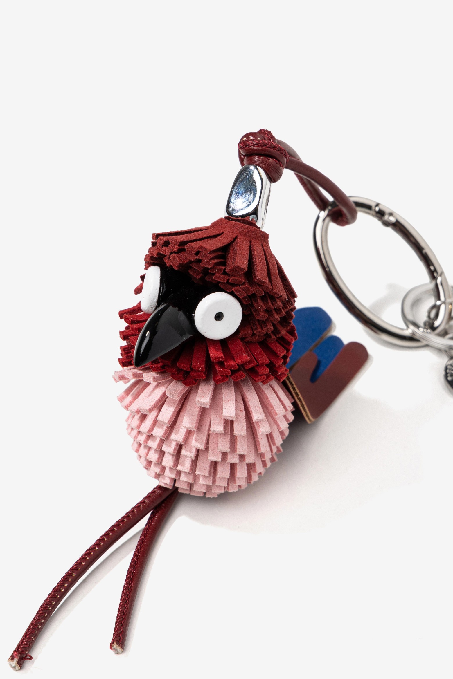 Pink Bird Keychain