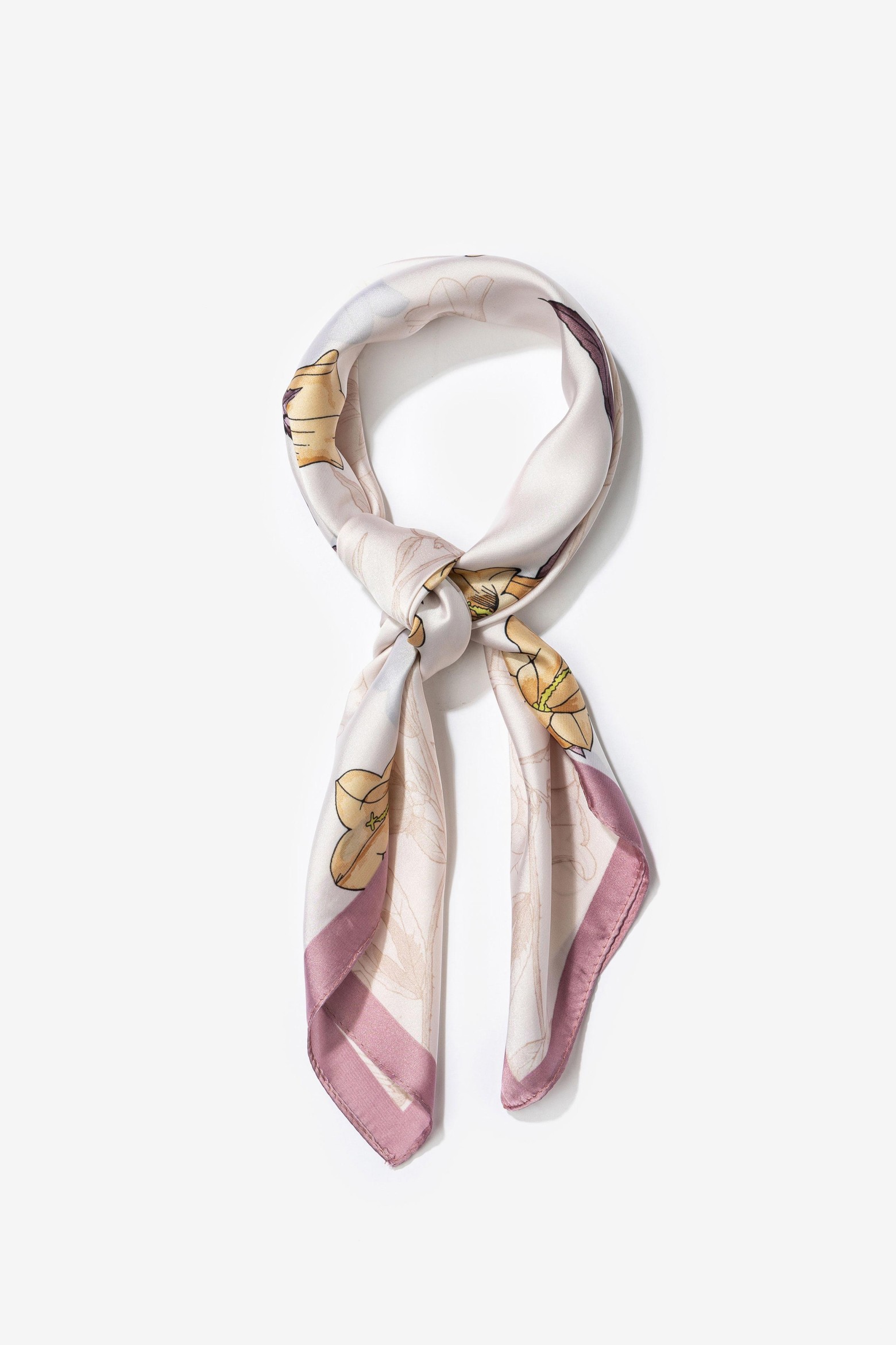 Len�o floral em tons suaves