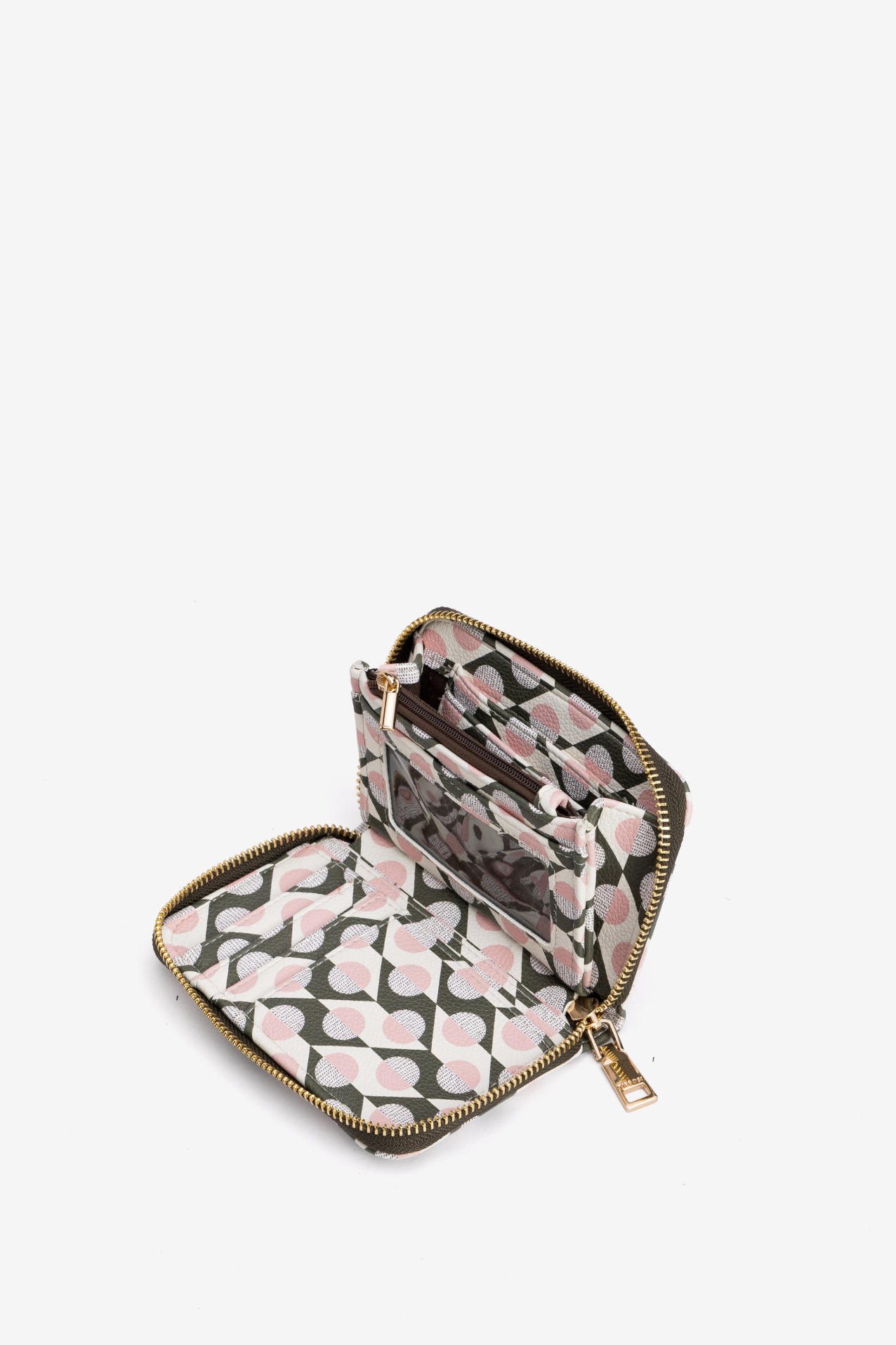 Porta-moedas rosa gr�fico