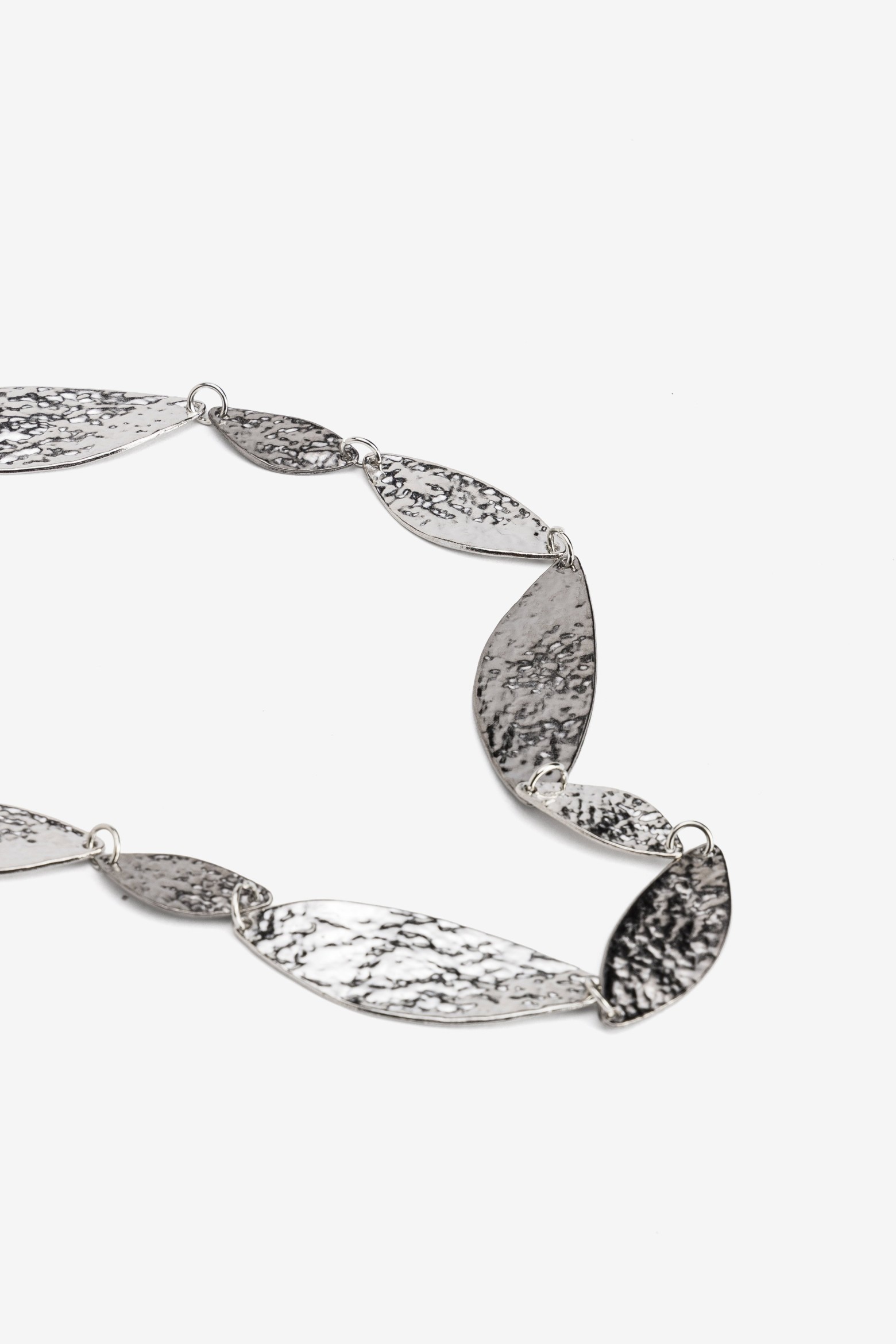 Cinto met�lico prateado trendy