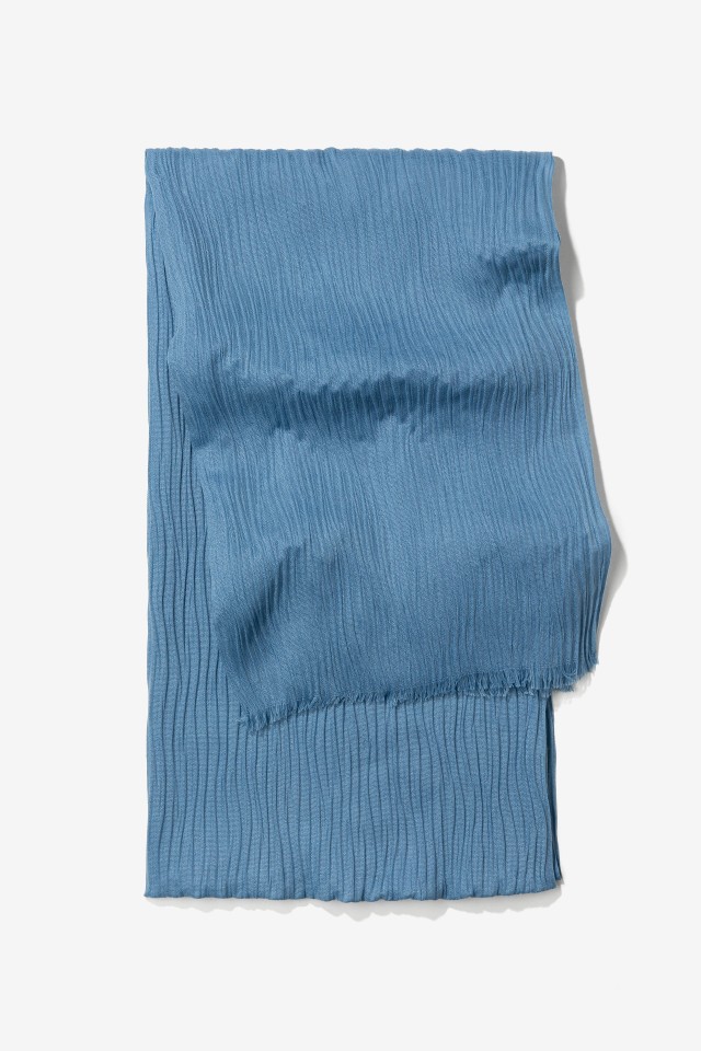 Len�o azul com textura