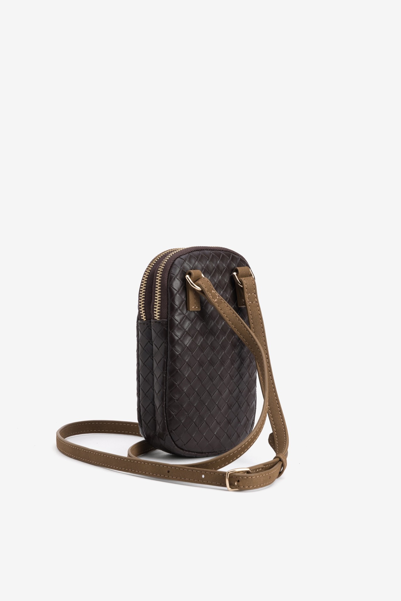 Dark Brown Phone Holder