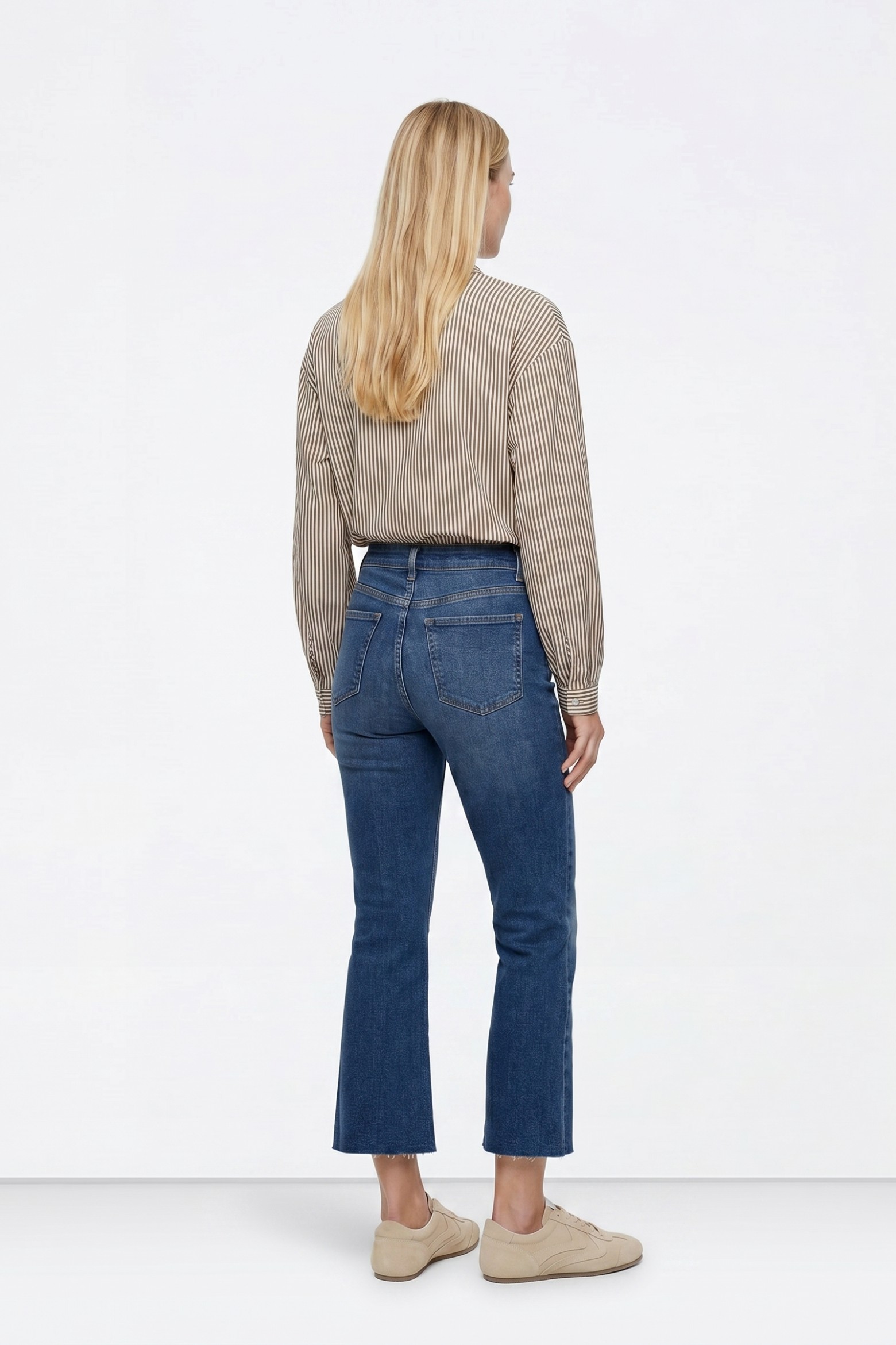 Megan Cropped Flare Jeans