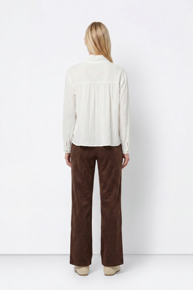 Straight Brown Trousers Straight Brown Trousers