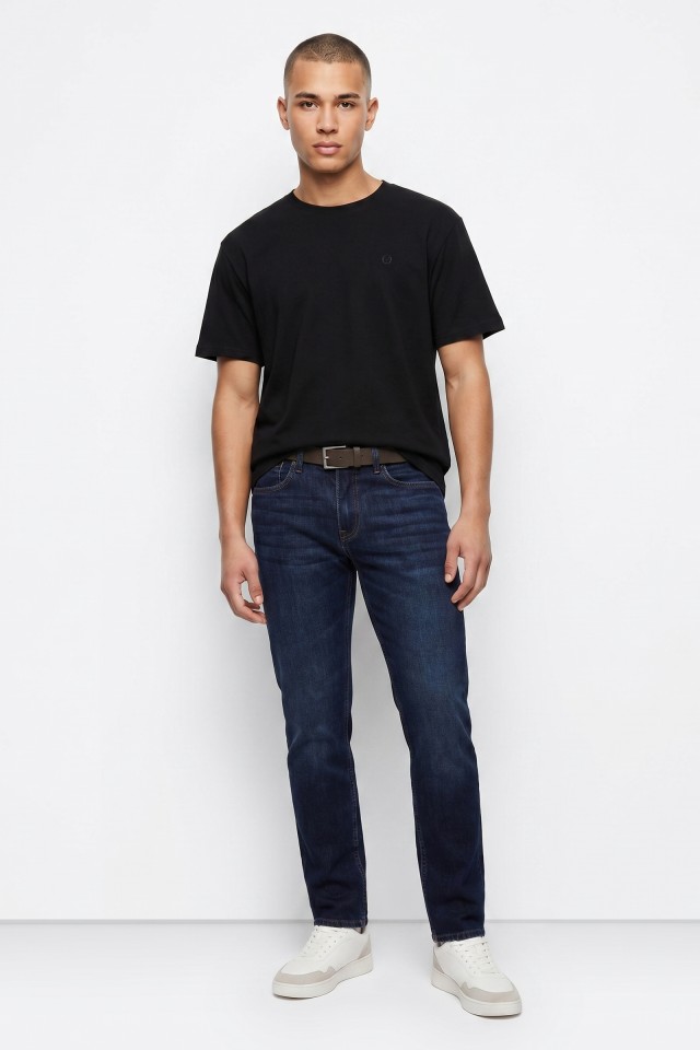 Cotton T-shirt with Embossed Detail Cotton T-shirt with Embossed Detail