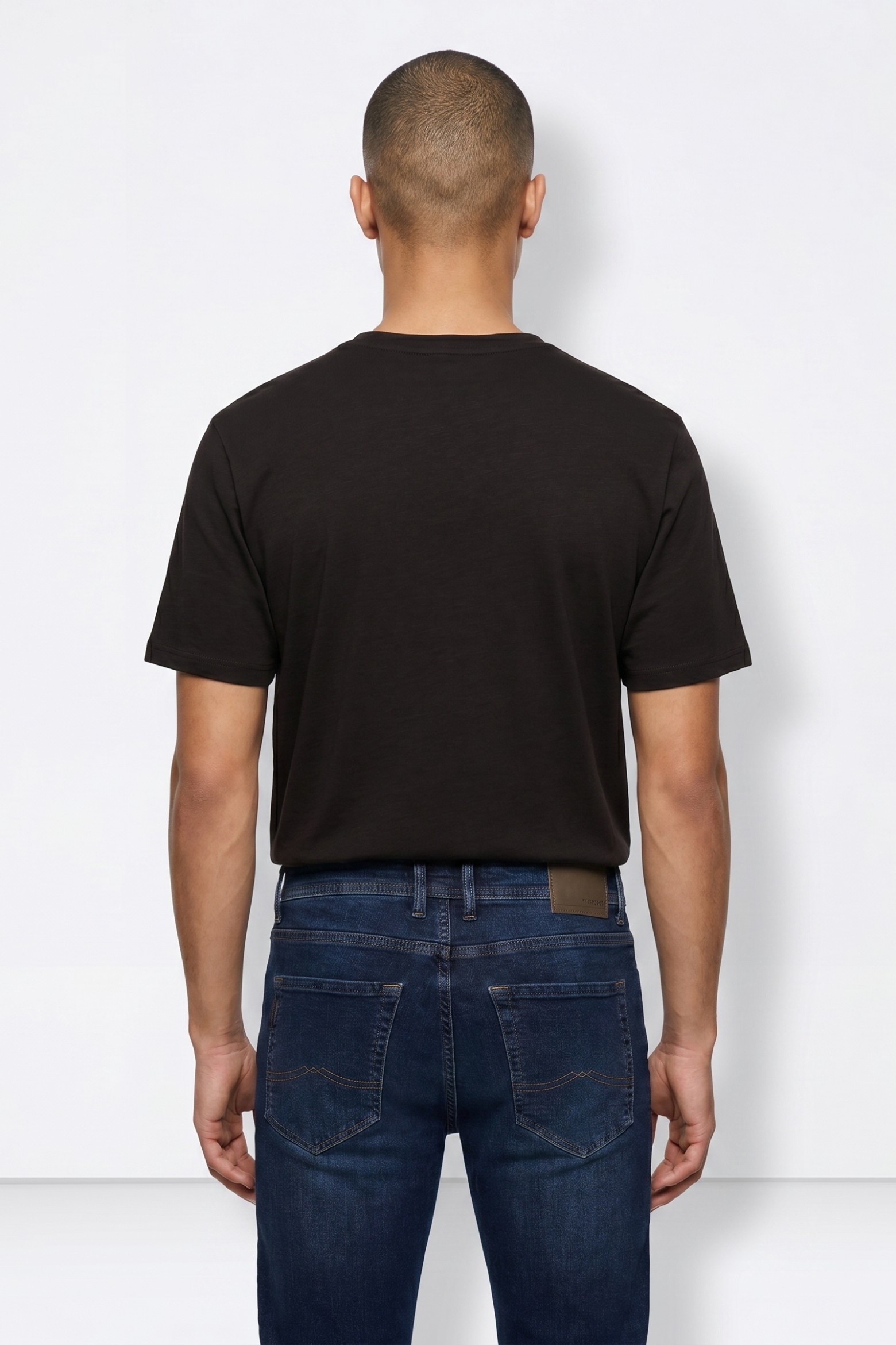 Dark Brown Short Sleeve Tee