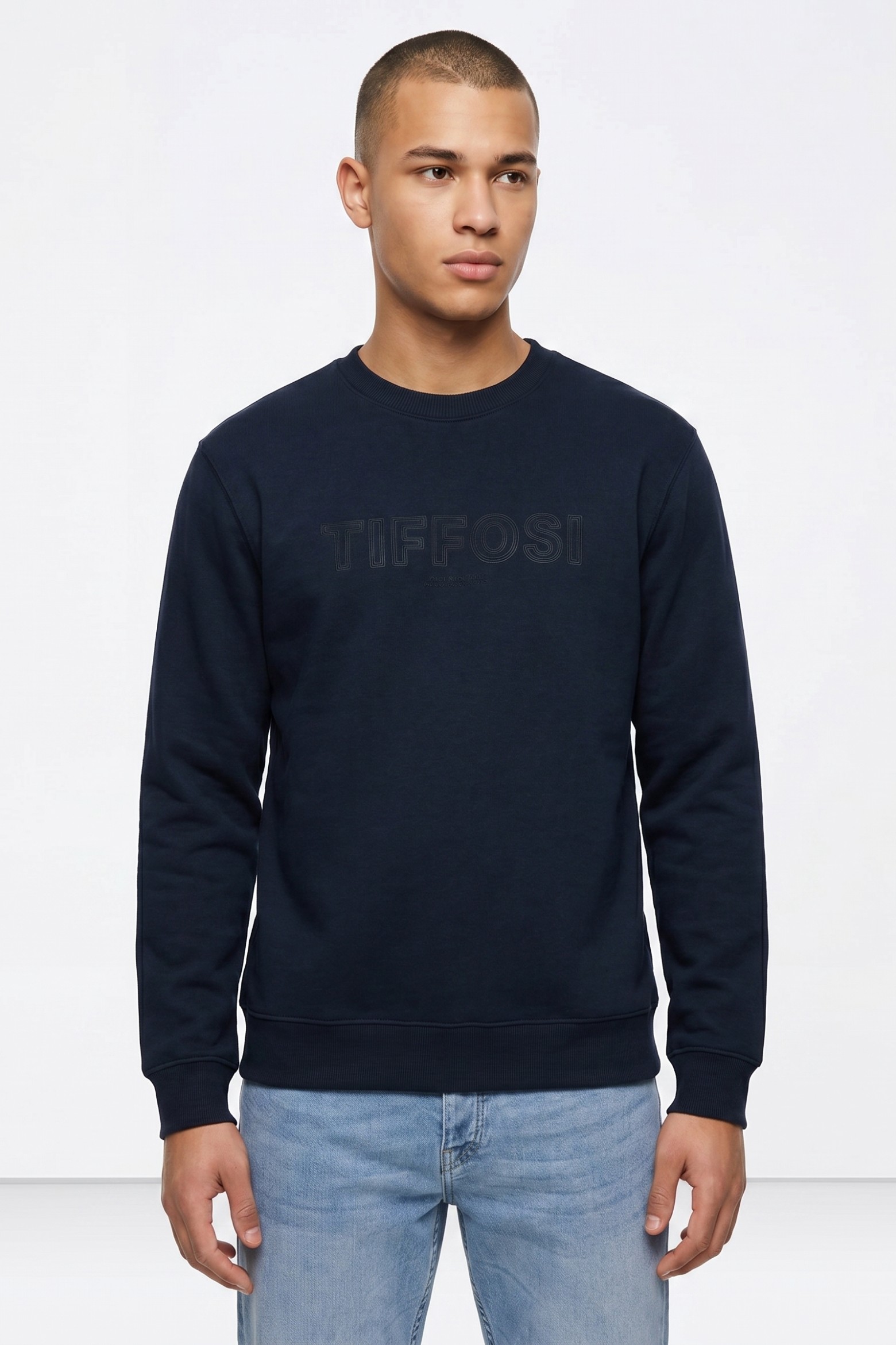 Sweatshirt azul escuro casual