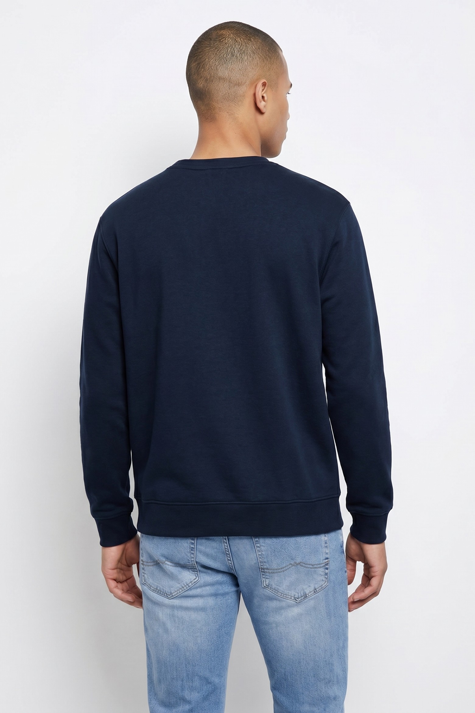 Sweatshirt azul escuro casual