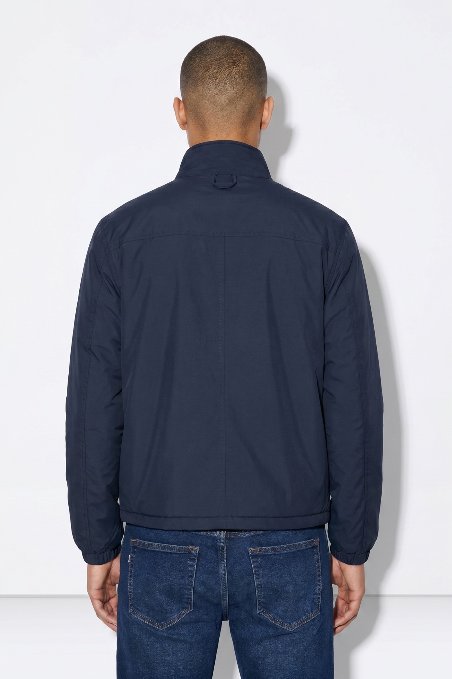 Dark Blue Zip Jacket