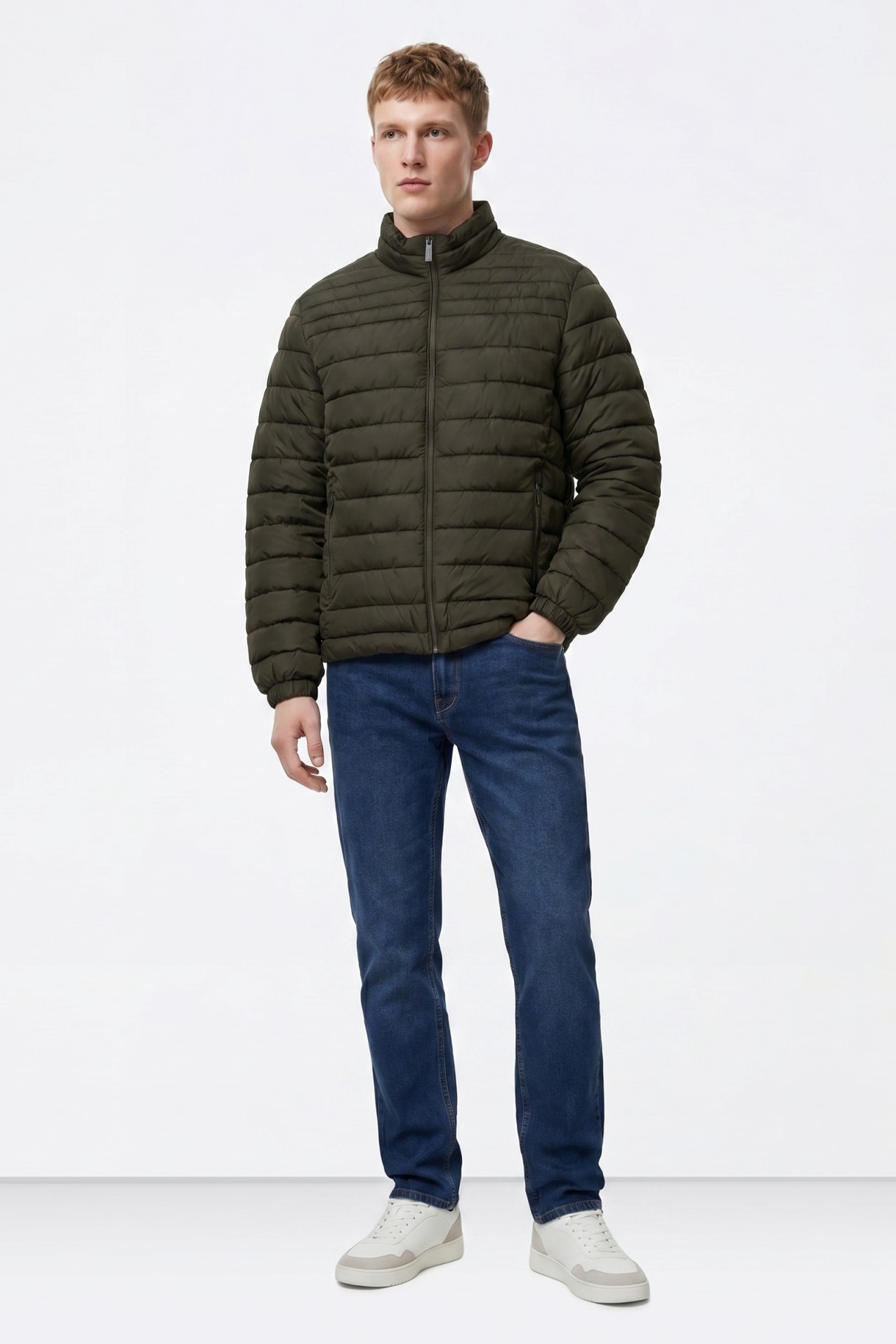 Green Puffer Jacket