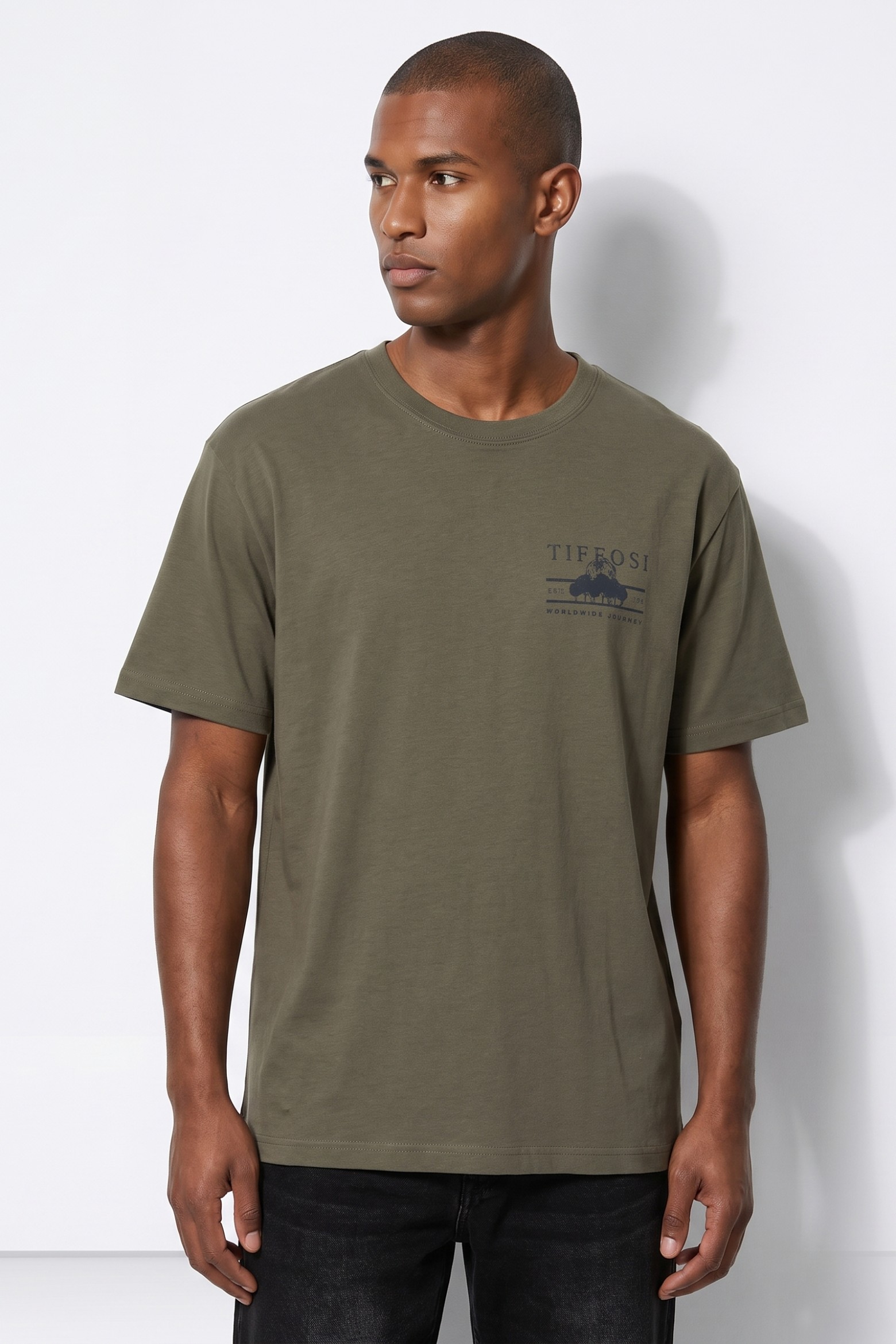 Camiseta Manga Corta Verde