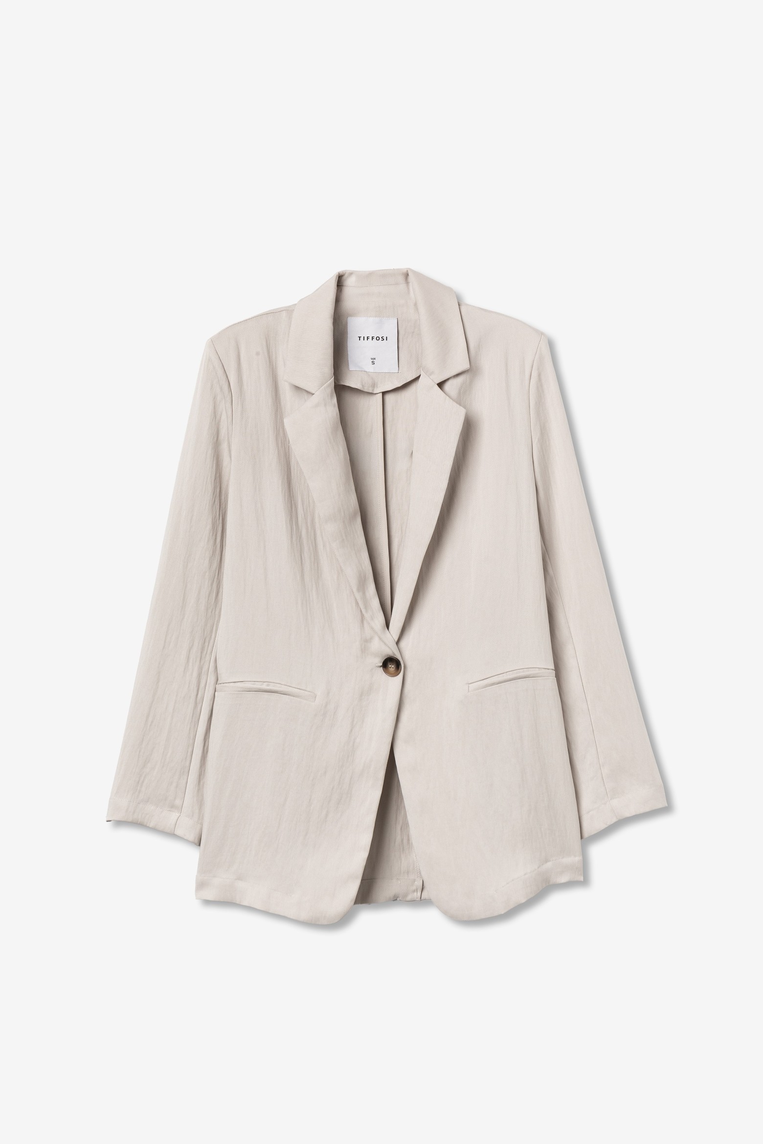 Oversize Beige Blazer