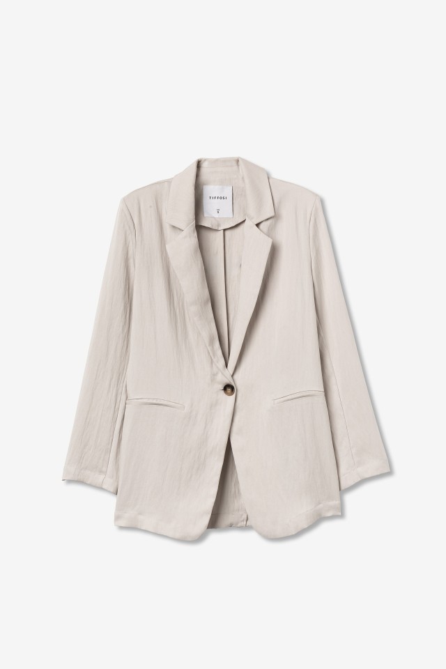 Oversize Beige Blazer