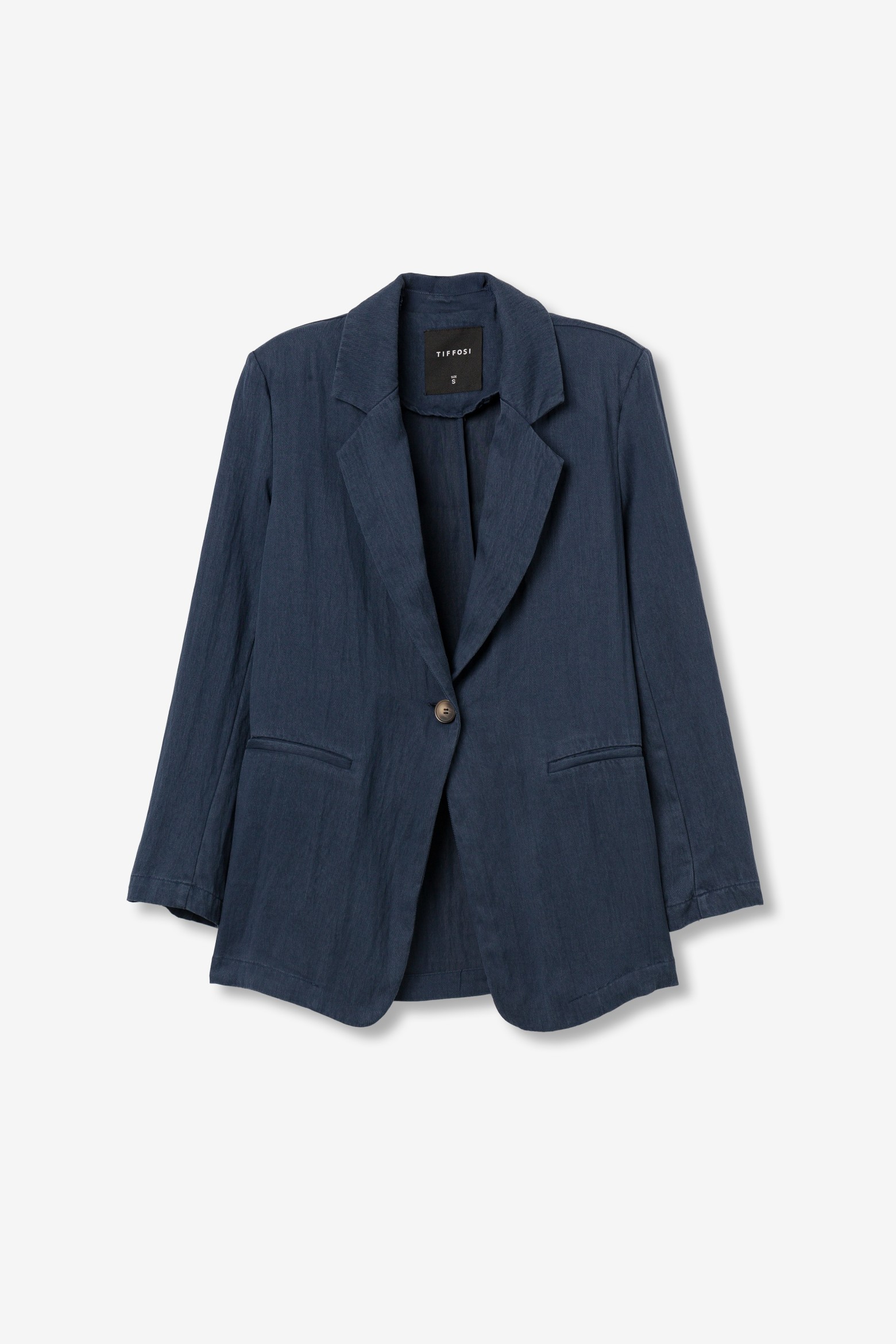 Dark Blue Loose Blazer