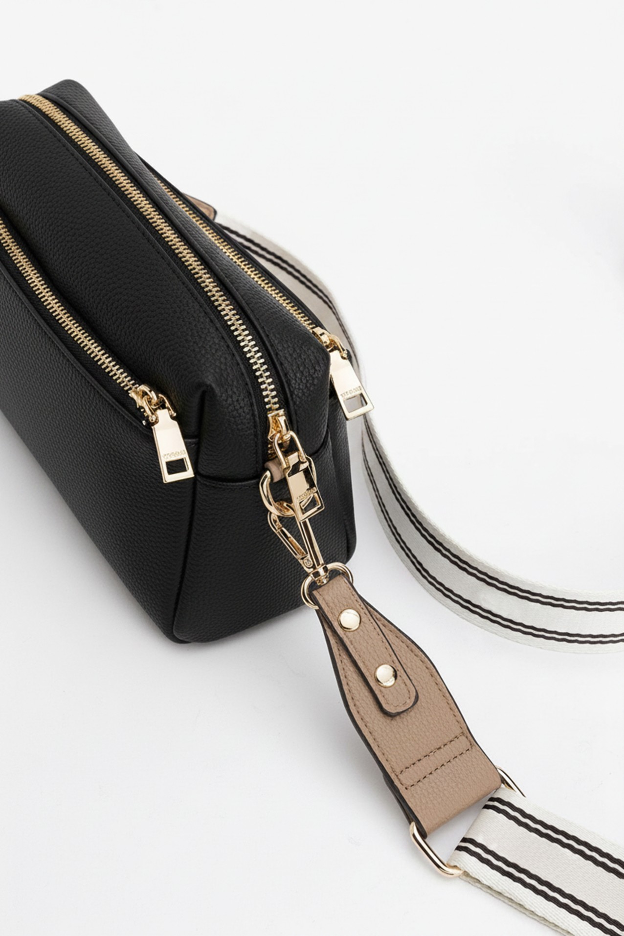 Black Square Crossbody Bag