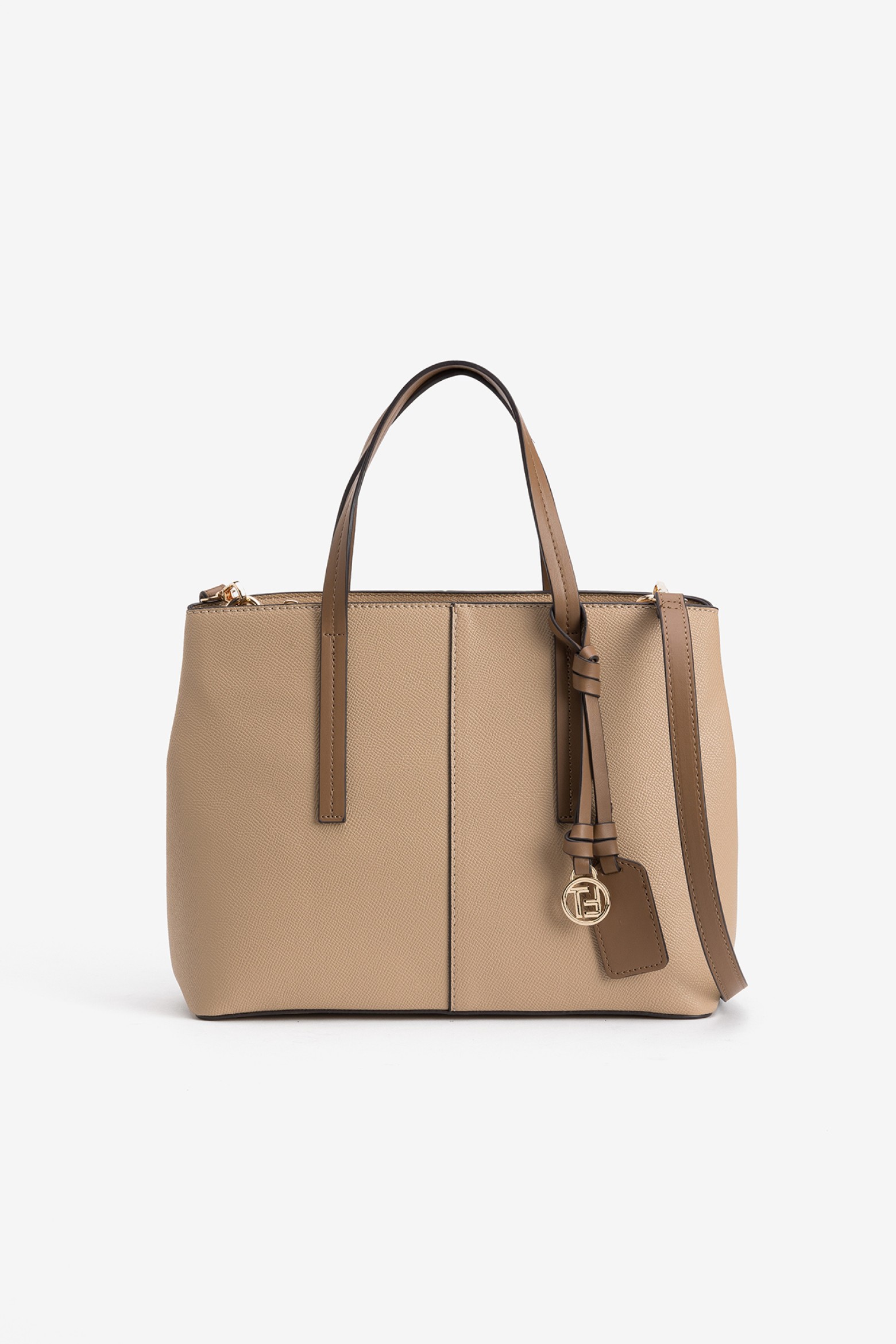 Structured Brown City Bag