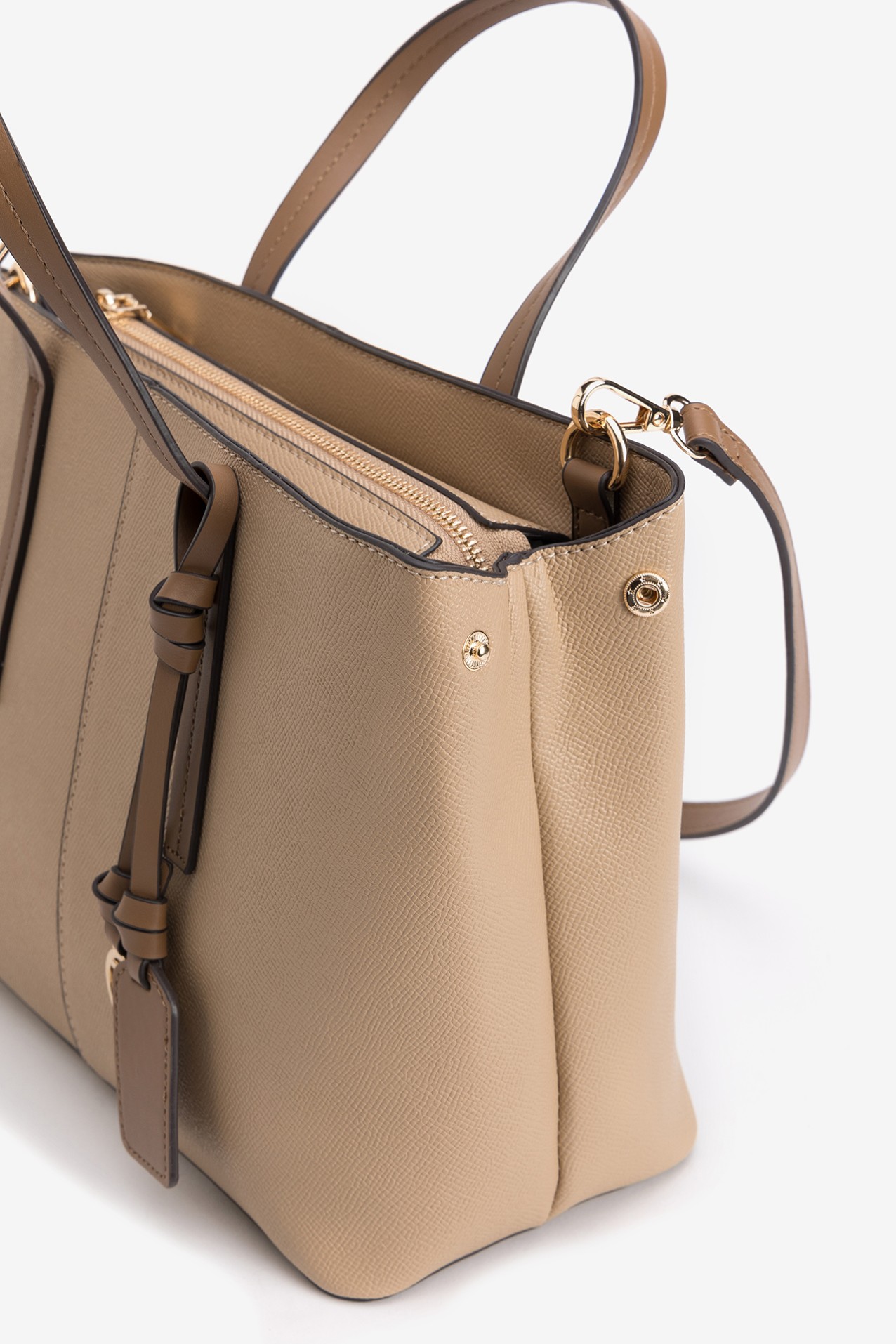 Structured Brown City Bag