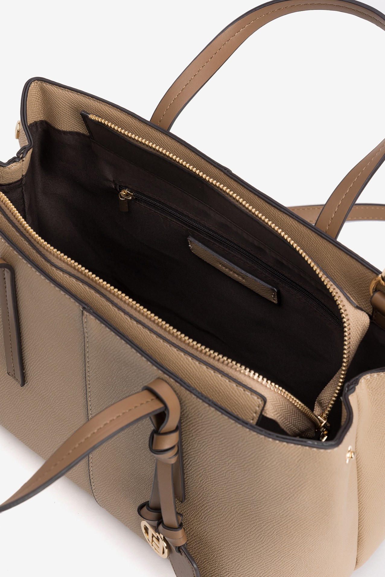 Structured Brown City Bag