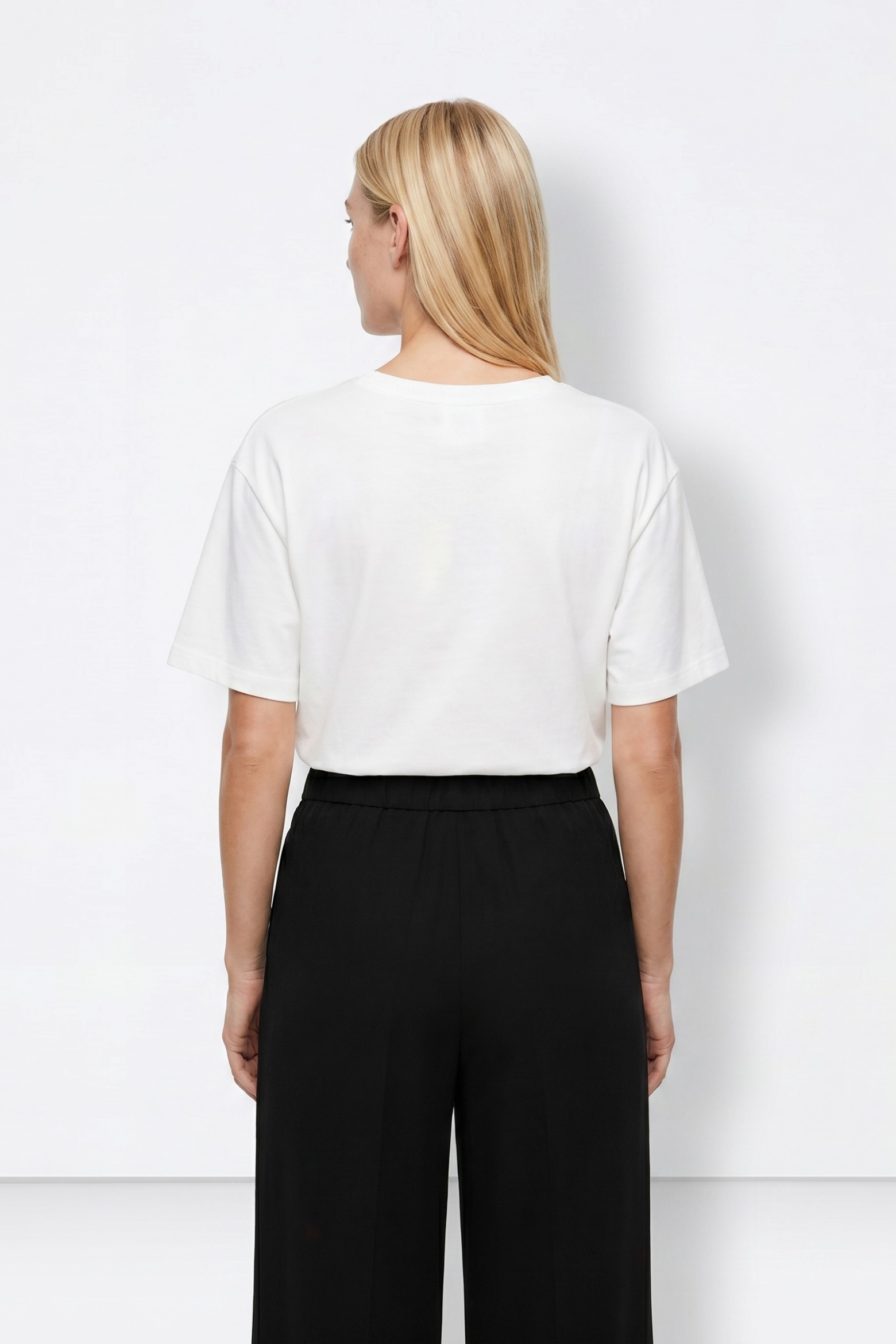 T-shirt cru manga curta