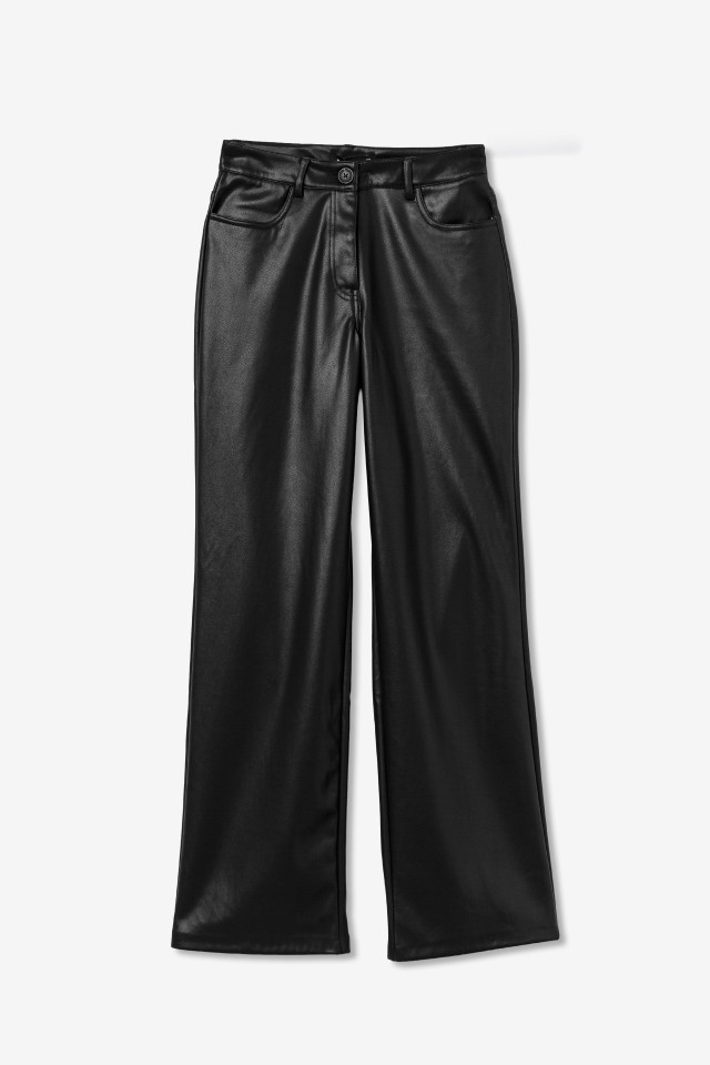 Black Wide Leg Trousers