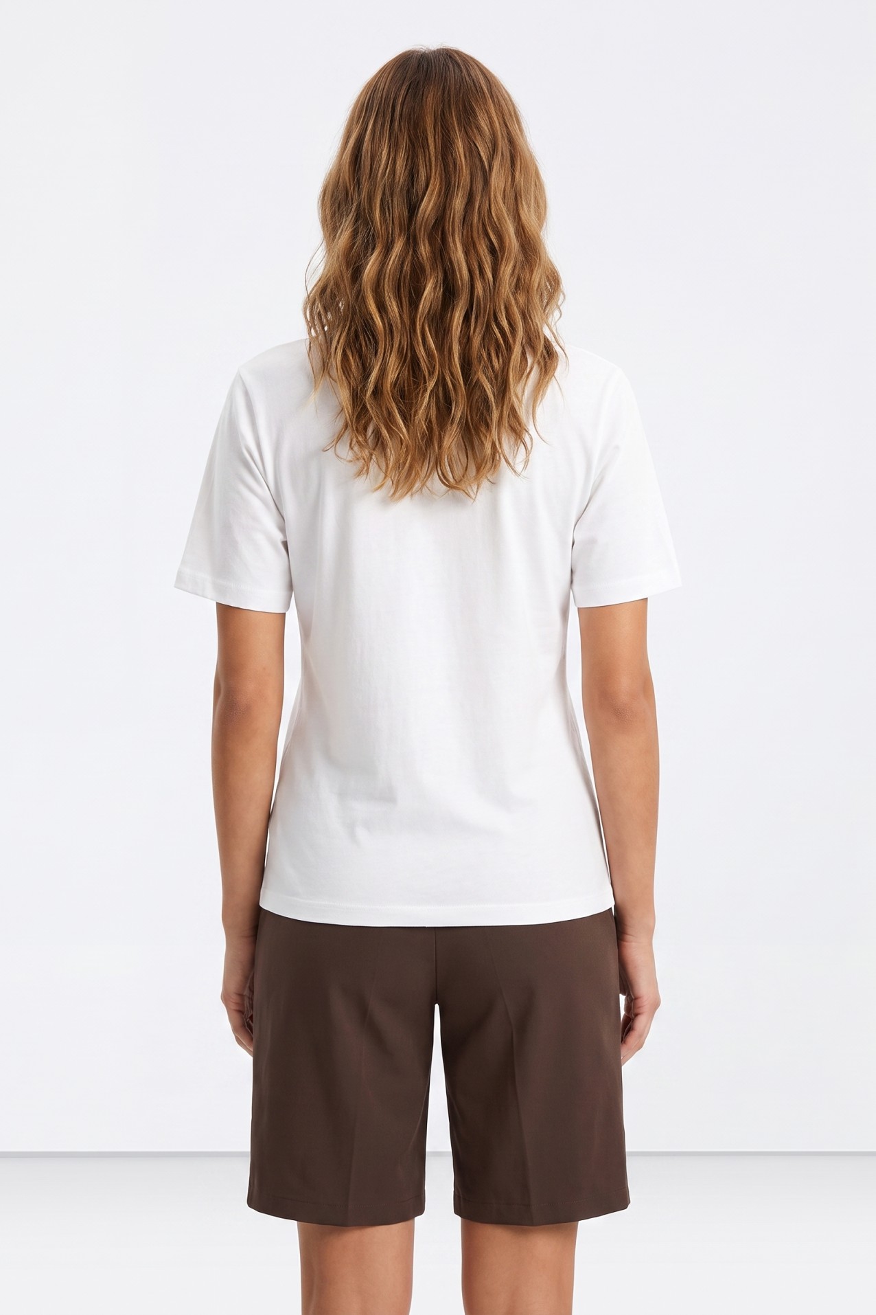 T-shirt Manga Curta Branco
