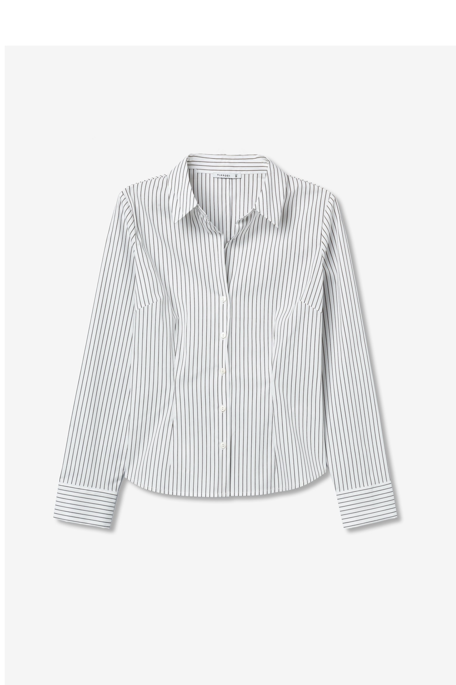 Camisa rayas manga larga