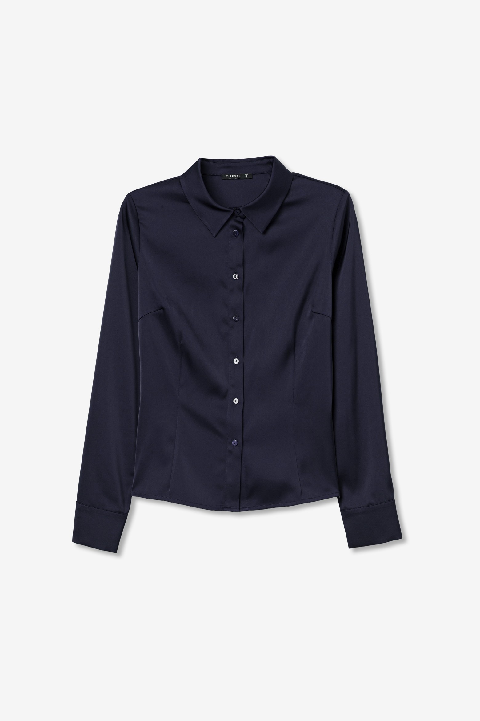 Camisa azul marinho cl�ssica
