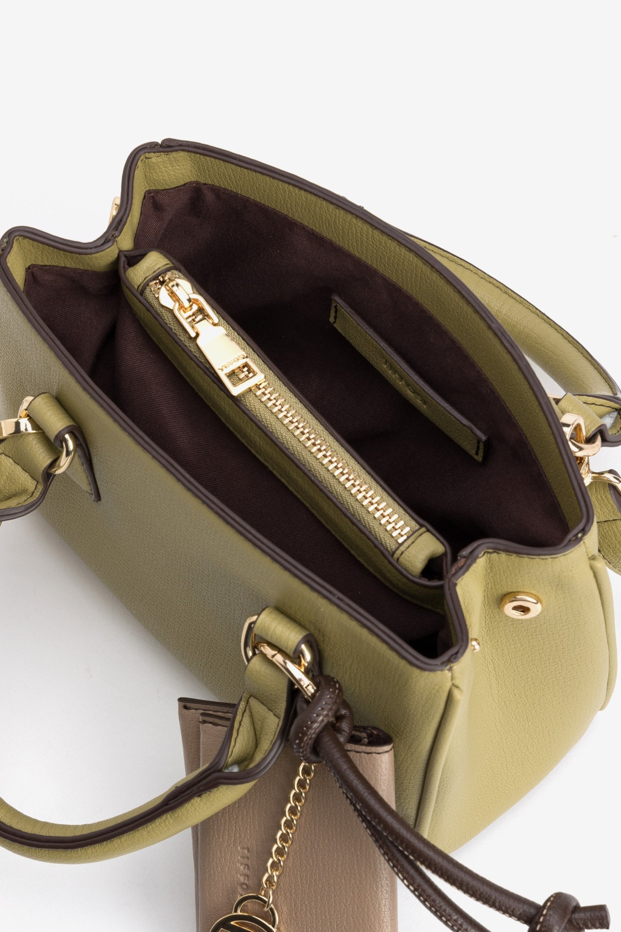 Green City Bag With Wallet