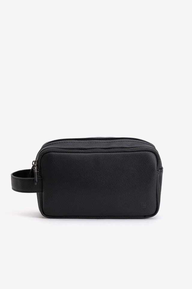 Minimal Black Coin Pouch