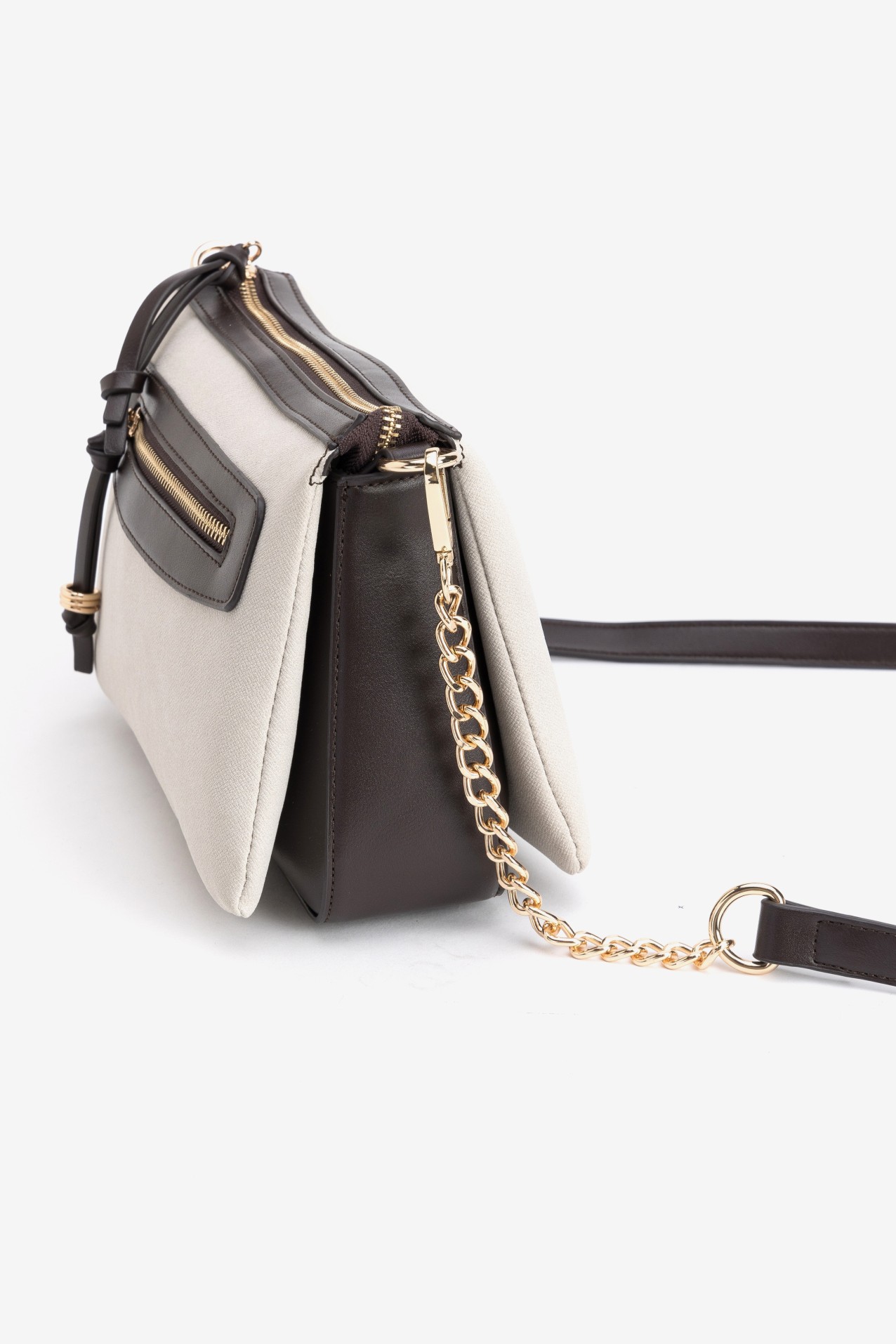 Beige Crossbody Bag