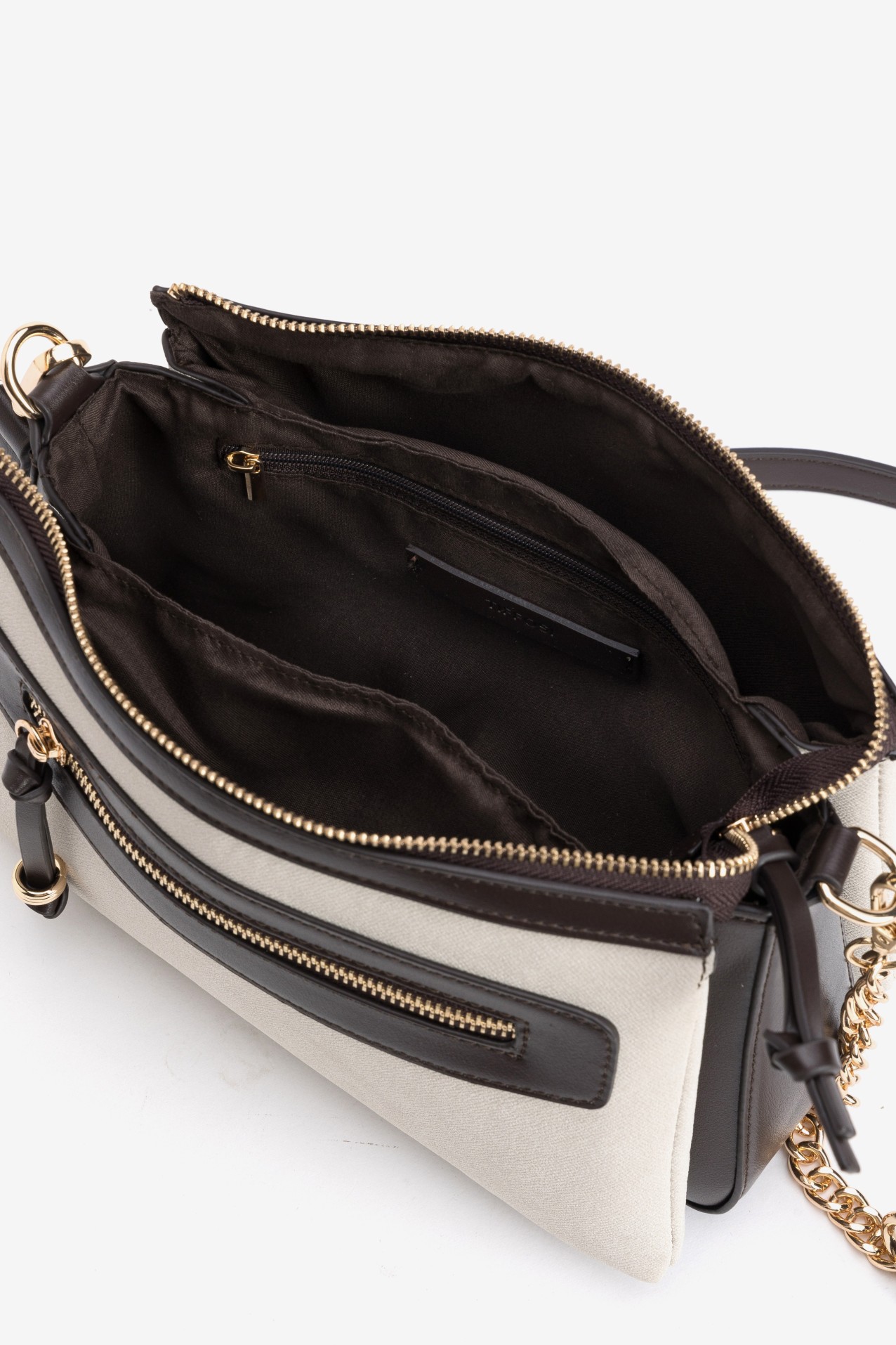 Beige Crossbody Bag