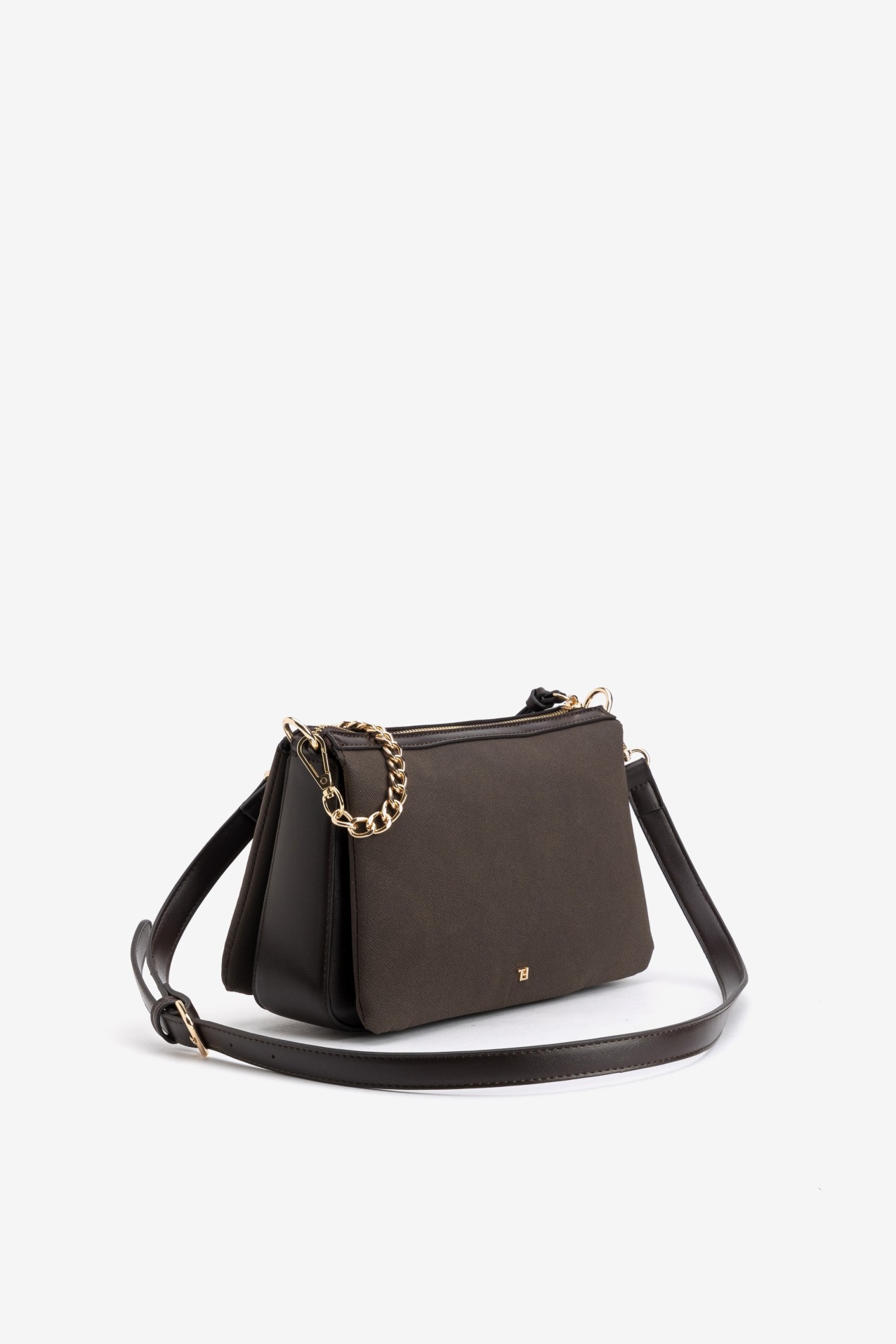 Dark Brown Crossbody Bag