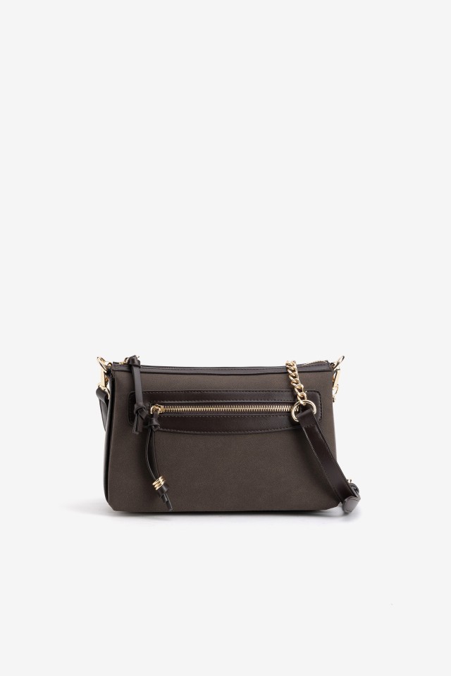 Dark Brown Crossbody Bag