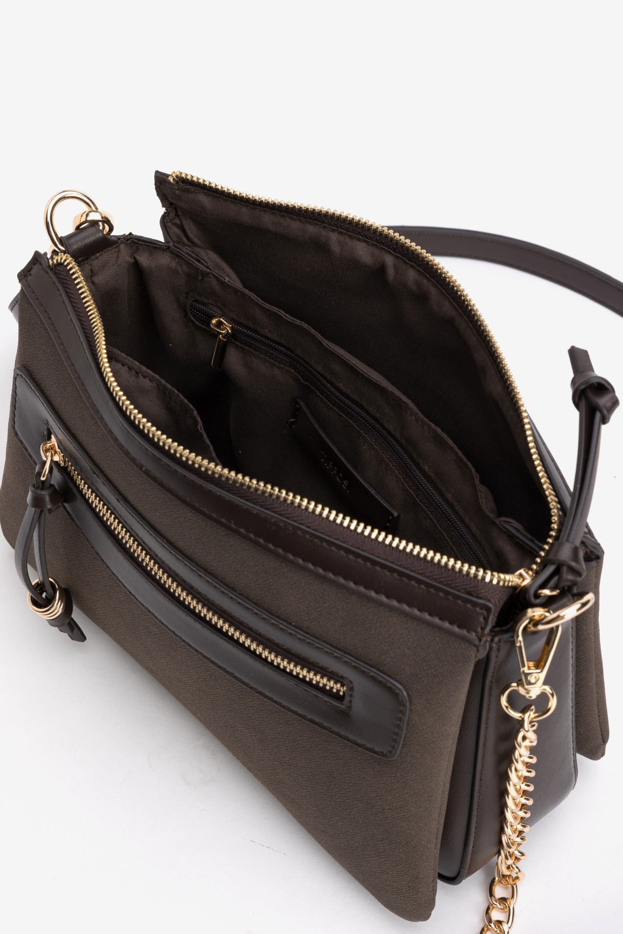 Dark Brown Crossbody Bag