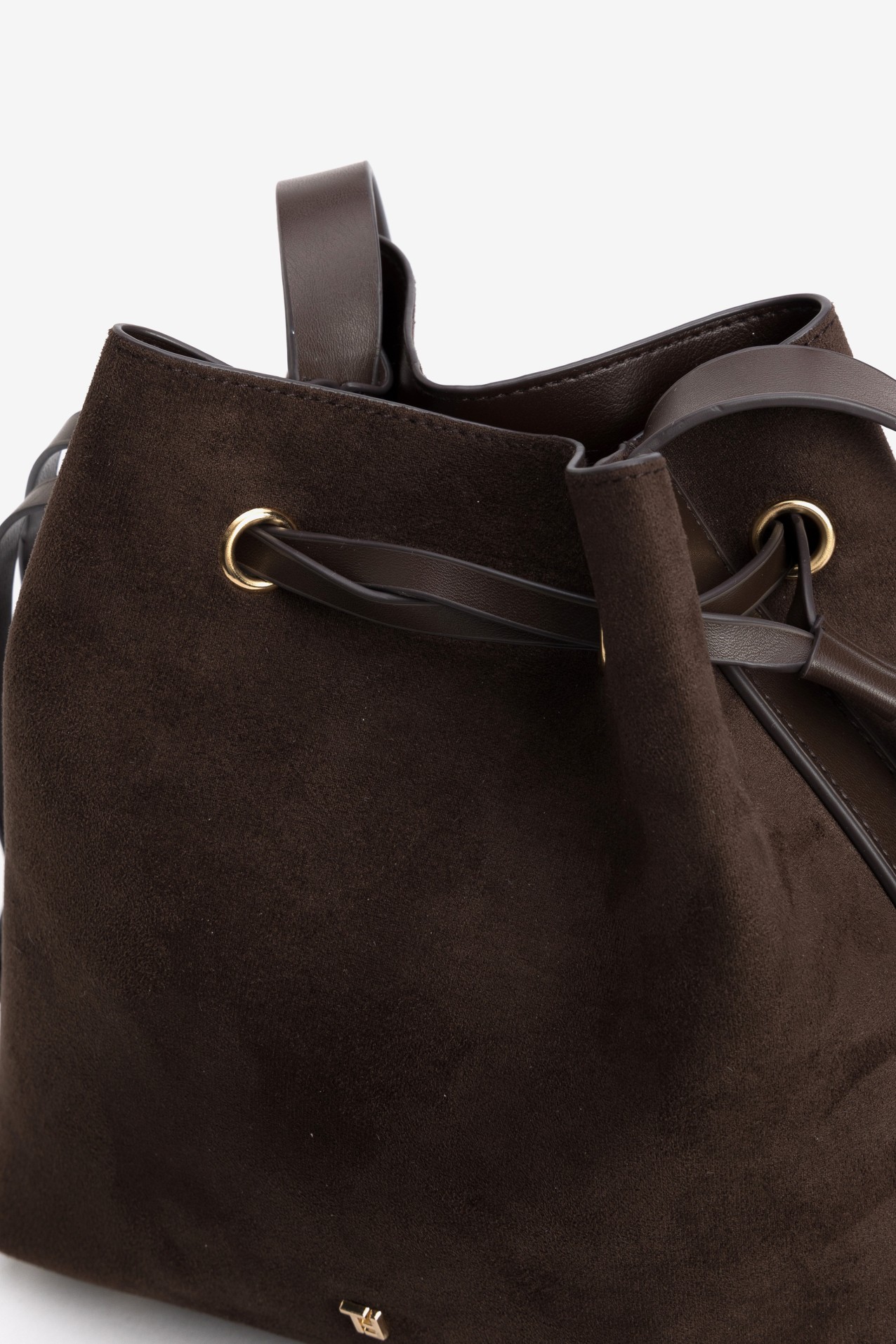 Dark Brown Bucket Bag