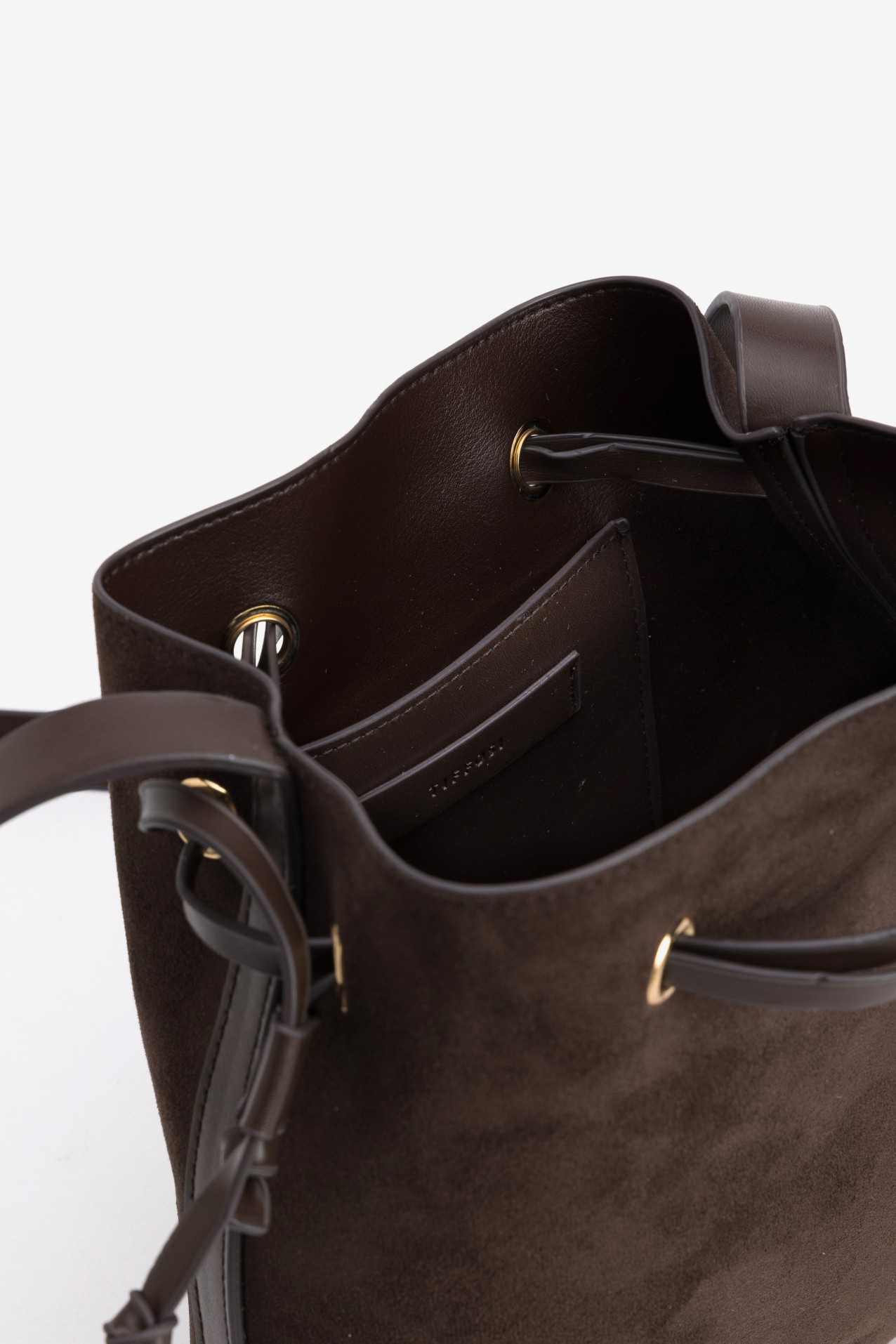Dark Brown Bucket Bag