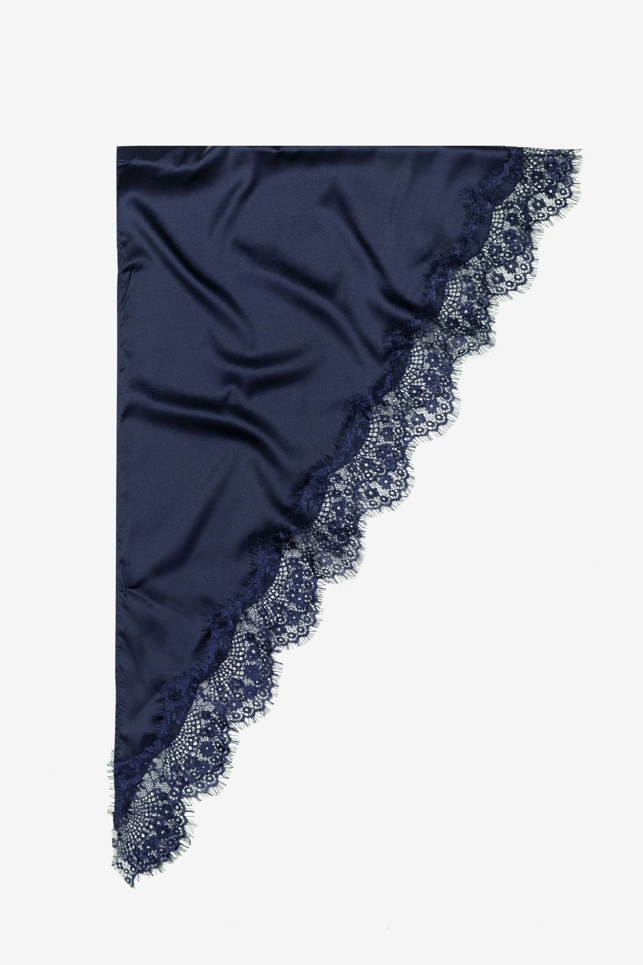 Len�o azul marinho elegante