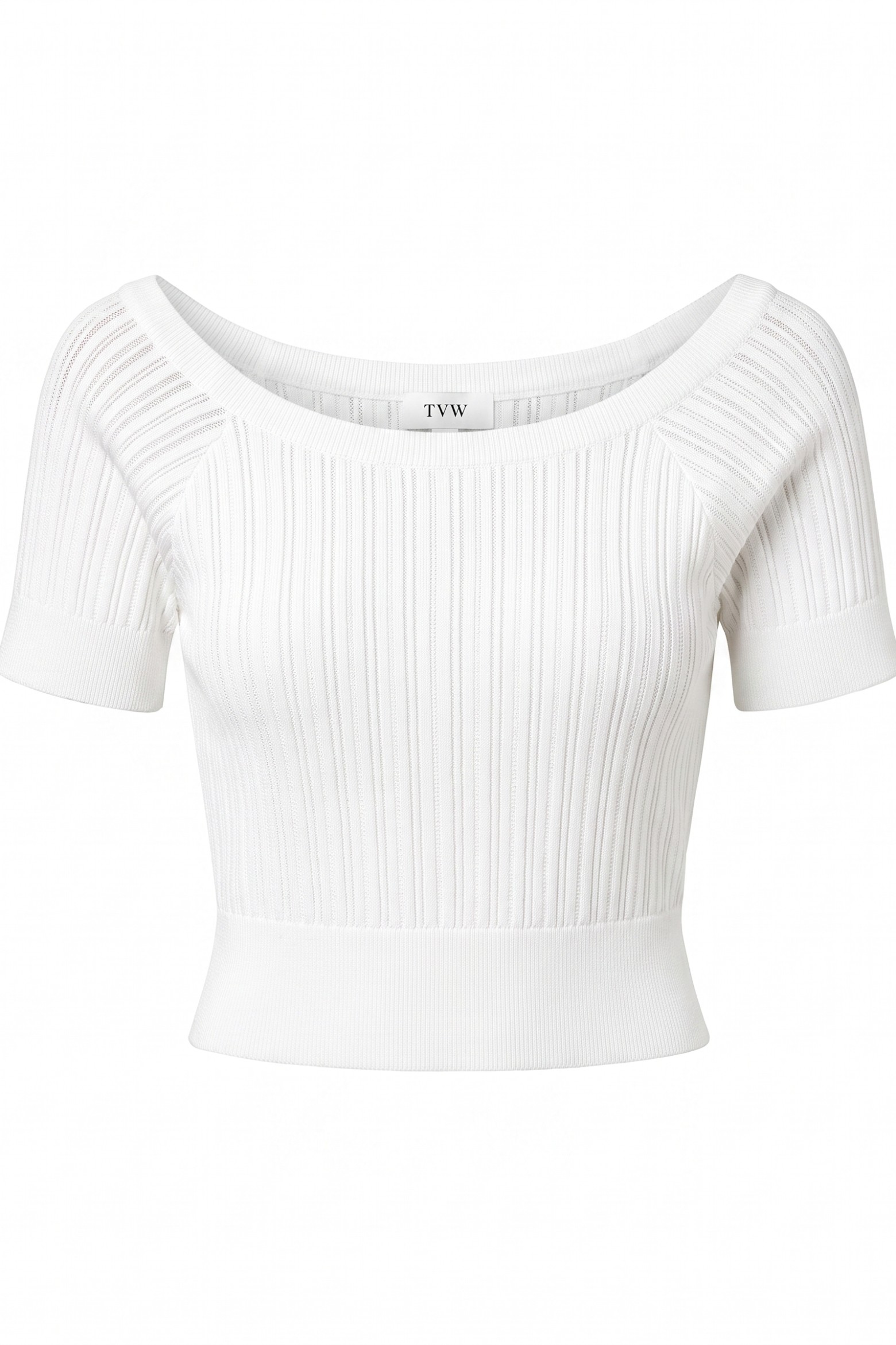 Camisola curta de manga