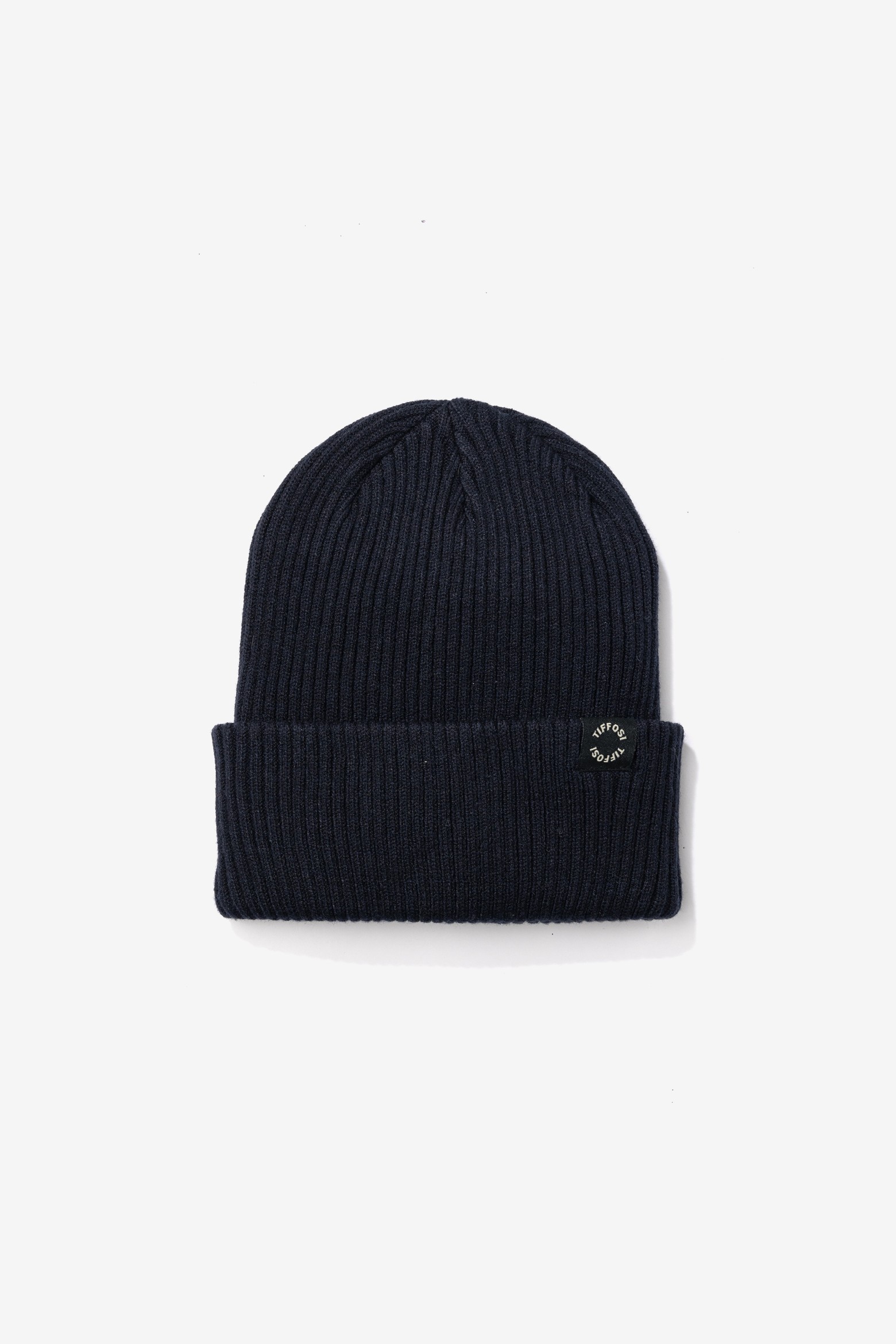 Dark Navy Ribbed Beanie