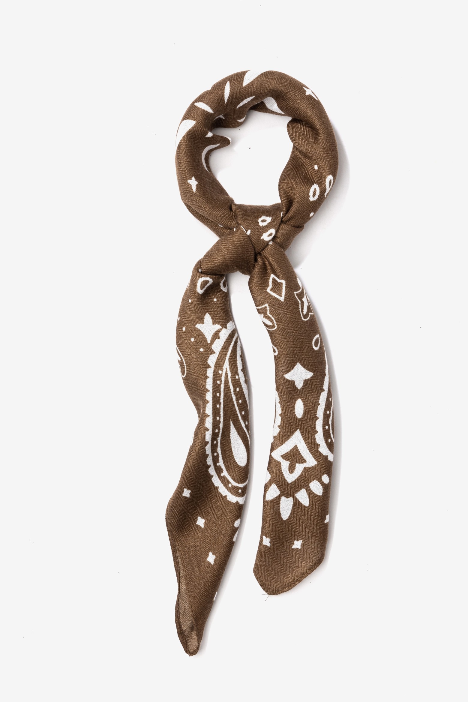 Len�o castanho paisley