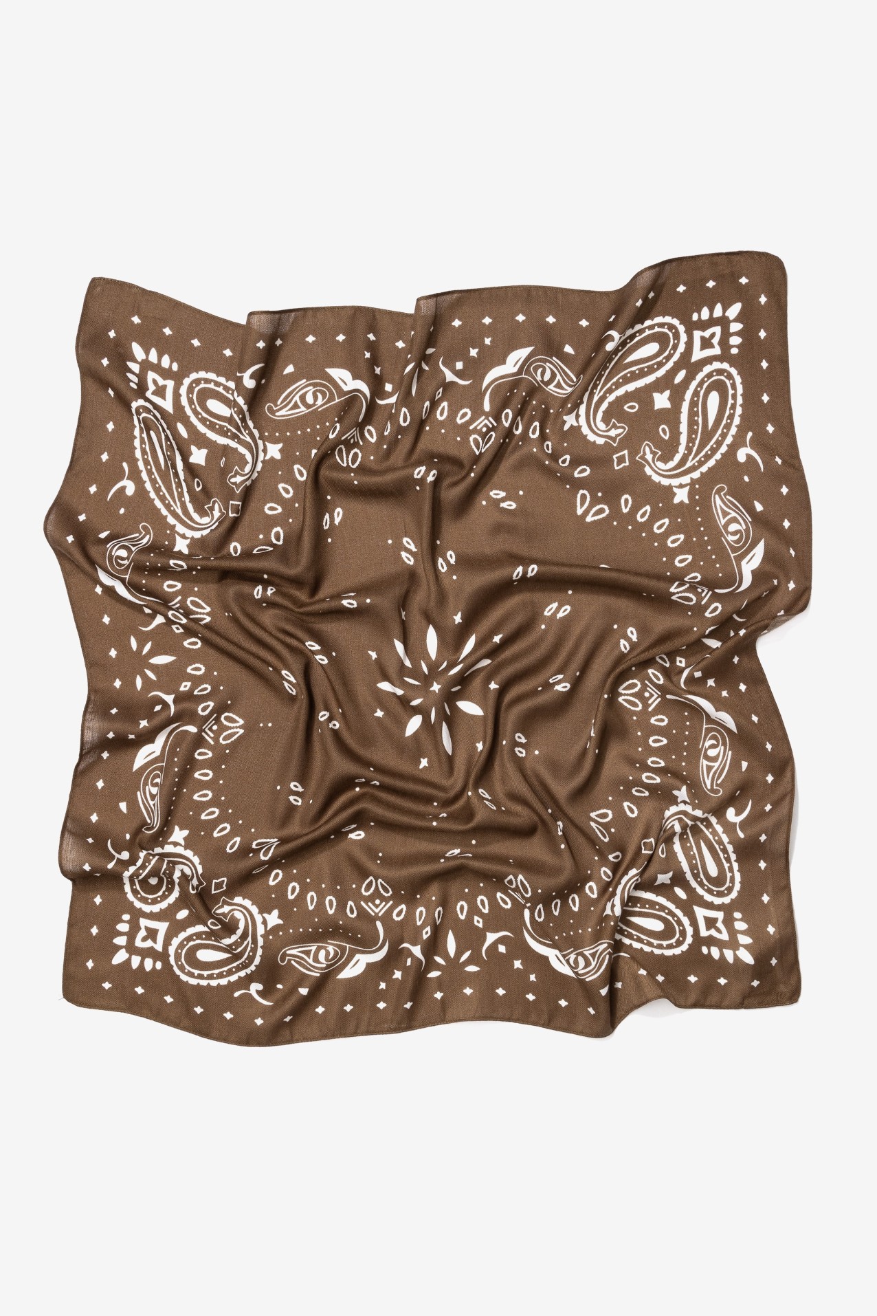 Len�o castanho paisley